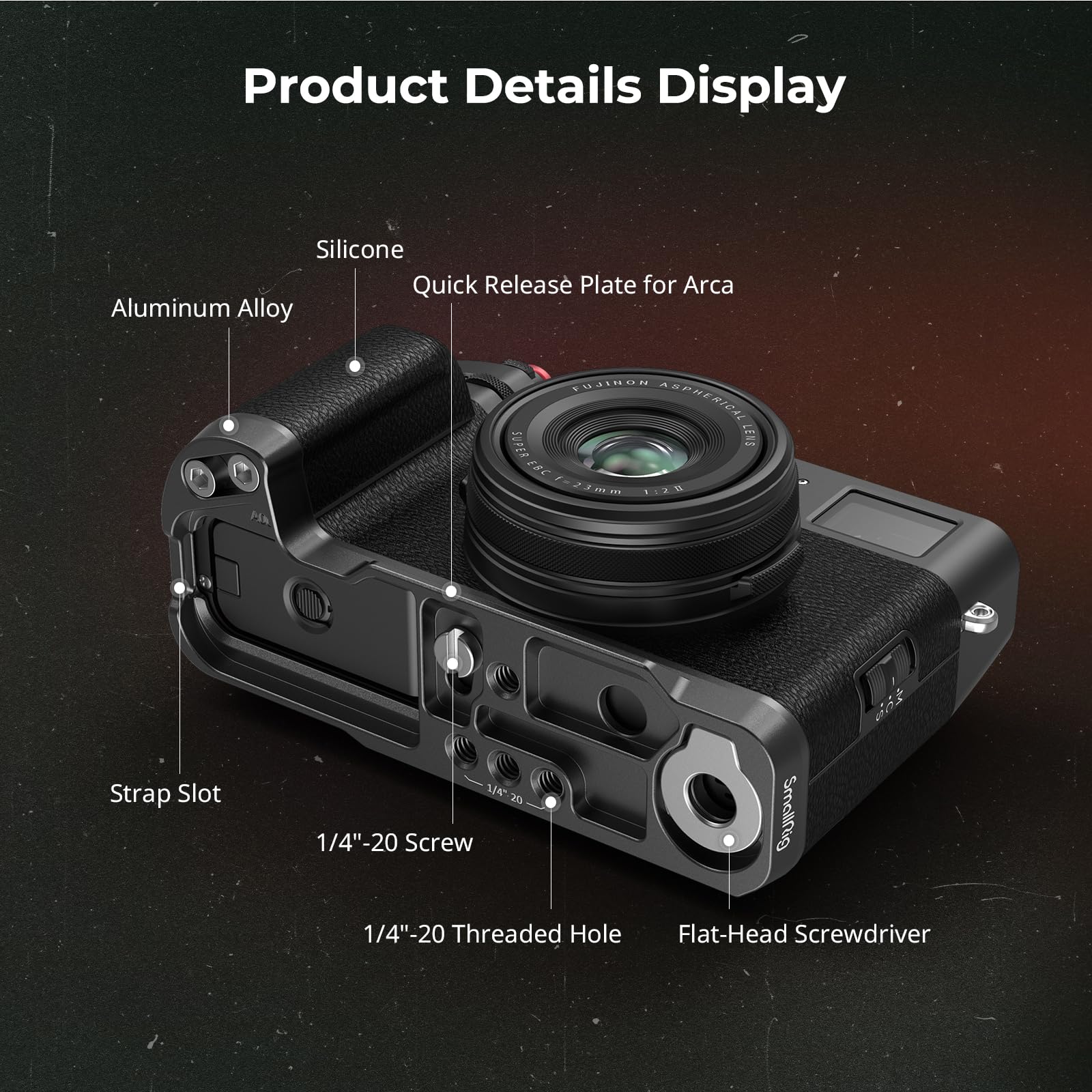 smallrig-l-shape-grip-f-r-fujifilm-x100vi-x100v-arca-4556b image 7