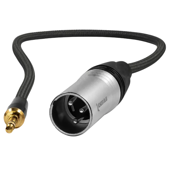 kondor-blue-16-xlr-male-auf-3-5mm-mini-trs-audiokabel image 1