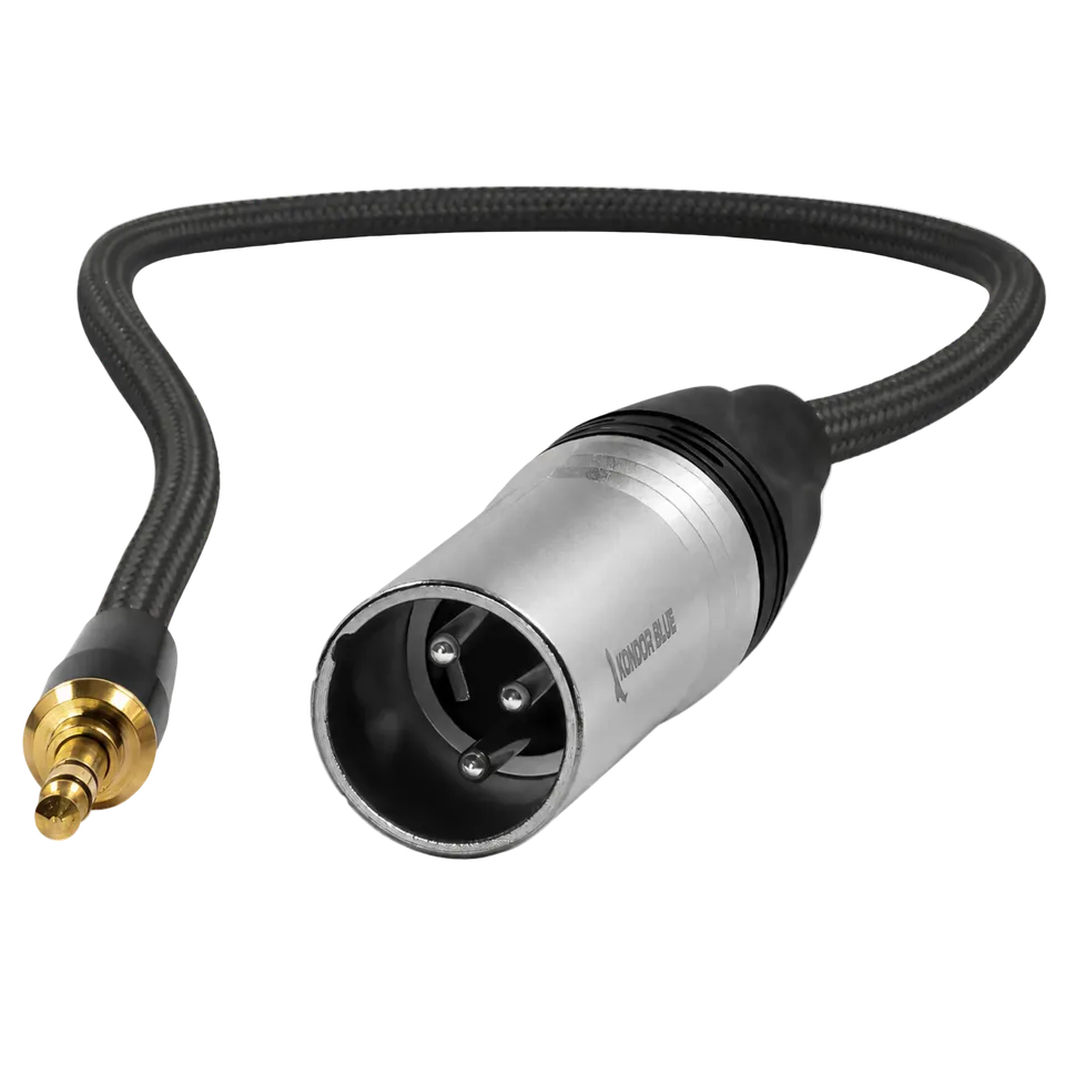 kondor-blue-16-xlr-male-auf-3-5mm-mini-trs-audiokabel image 1