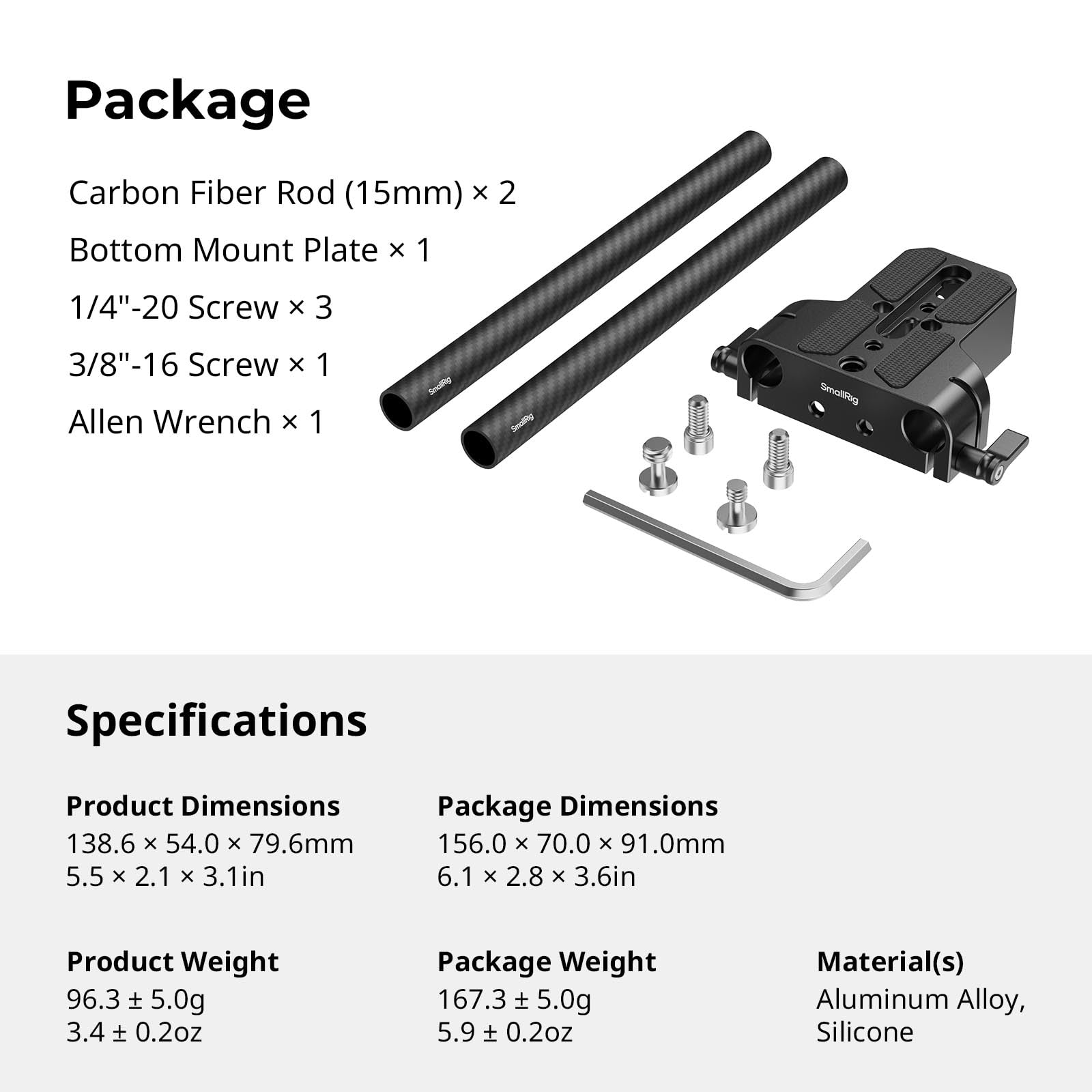 smallrig-5609-kamera-grundplatten-kit-mit-15-mm-lws-klemme-und-20-cm-kohlefaser- image 7