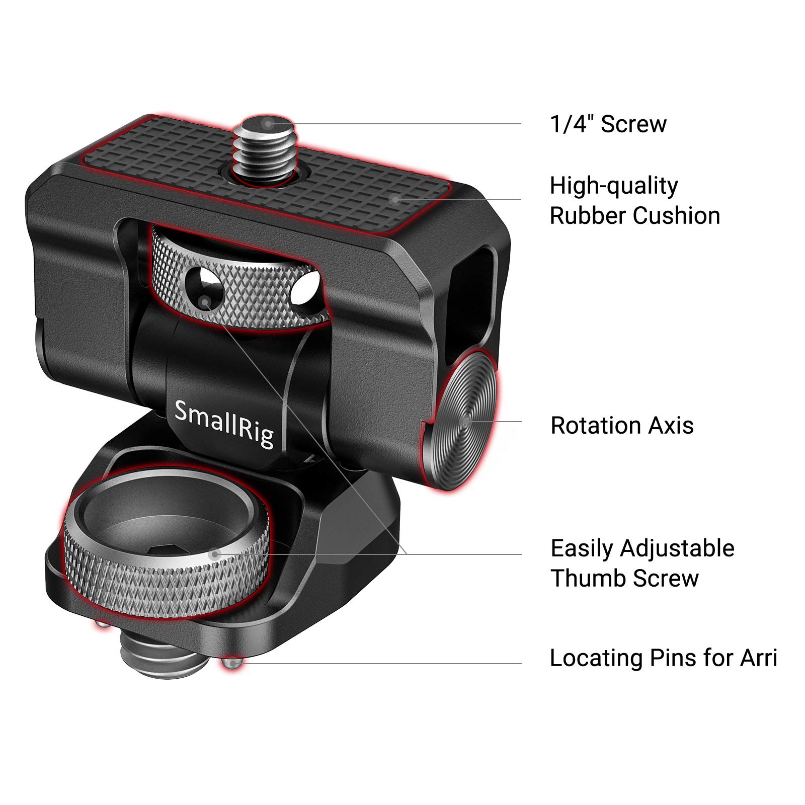 smallrig-2348-cf-monitorhalterung-schwenken-neigen-mit-3-8-positionierstiften image 6