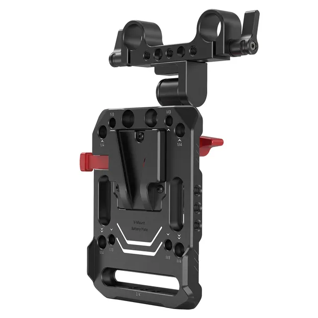 smallrig-2991-v-mount-batterieplatte-mit-verstellbarem-arm-f-r-15-mm-lws image 1