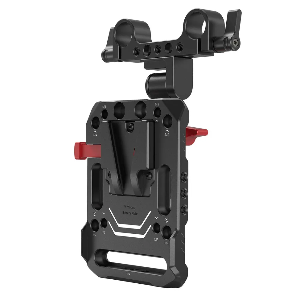 smallrig-2991-v-mount-batterieplatte-mit-verstellbarem-arm-f-r-15-mm-lws image 1