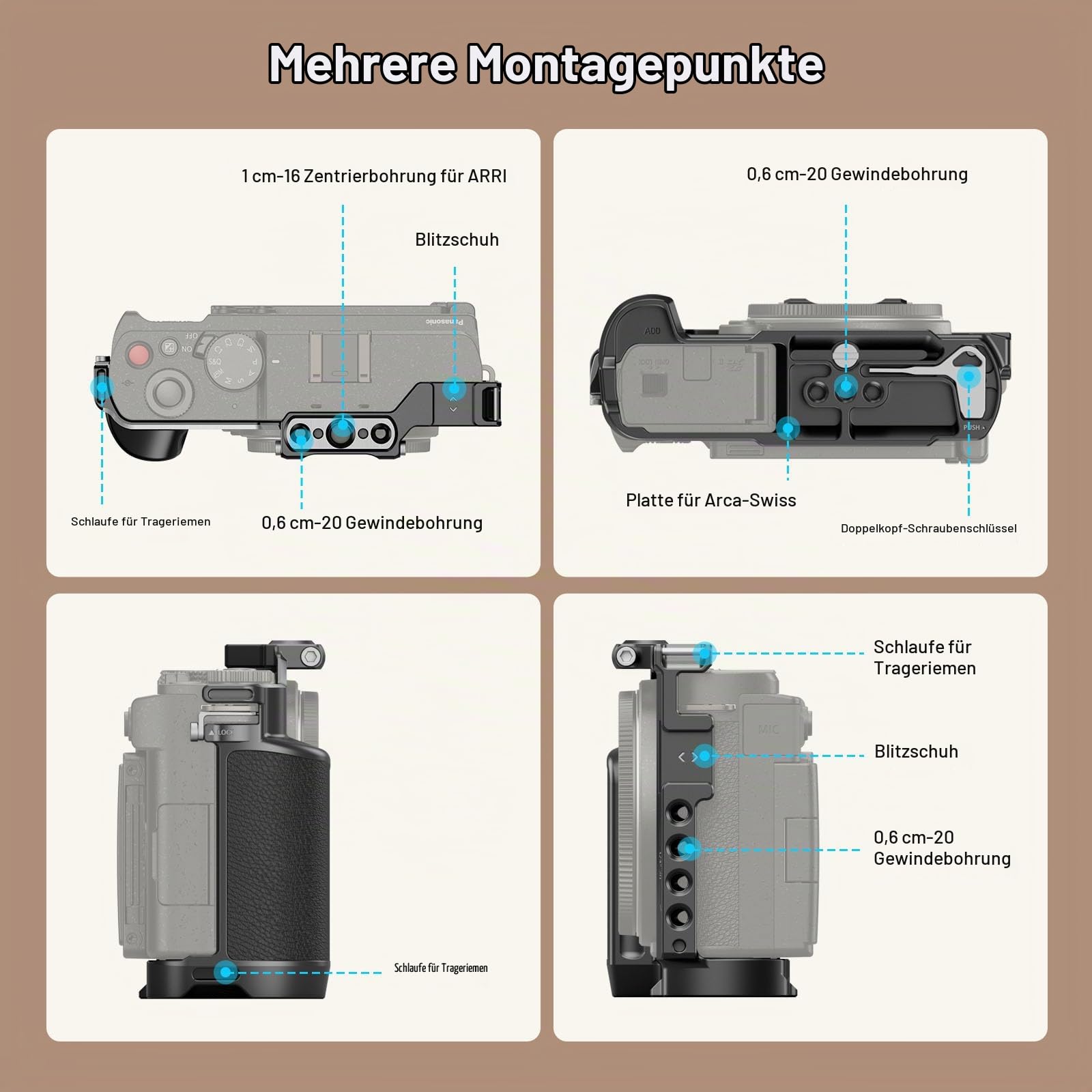 smallrig-cage-4515-f-r-panasonic-lumix-s9-mit-holzgriff-und-arca-swiss-platte image 3