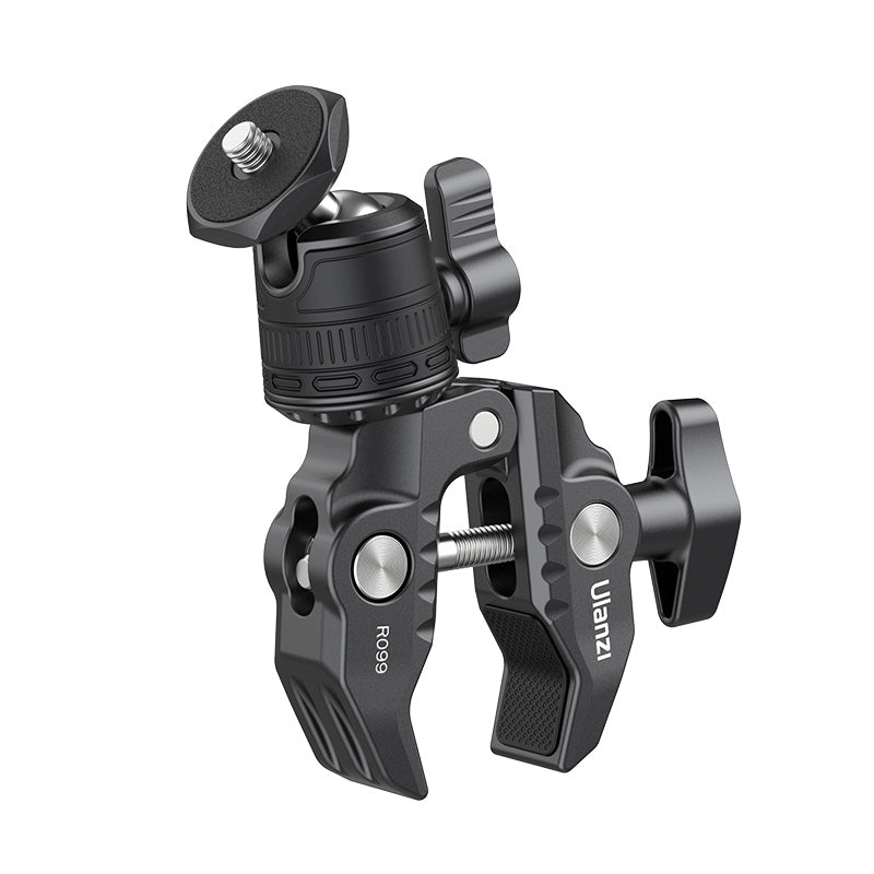 ulanzi-r099-klemmstativ-2993-clamp-mount-mit-mini-kugelkopf-1-4-zoll image 1
