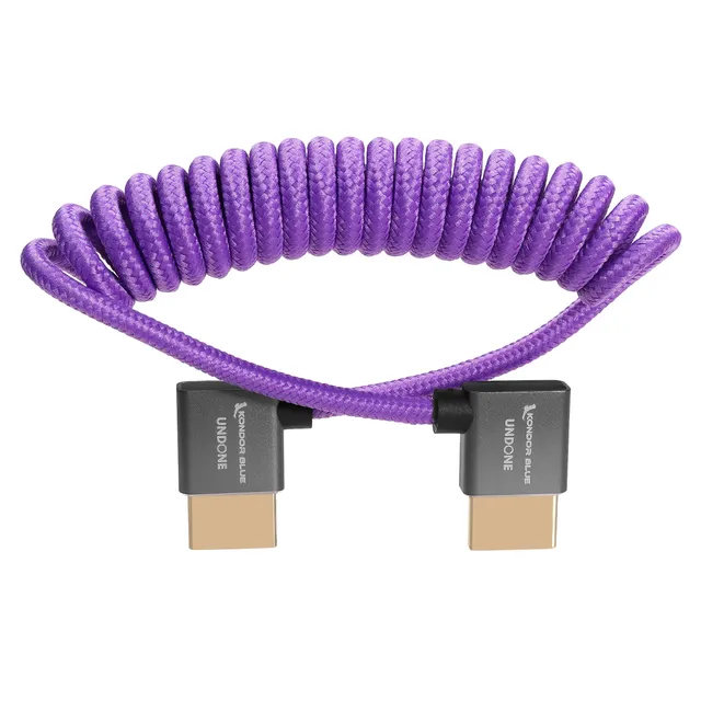 kondor-blue-gerald-undone-90-grad-full-hdmi-kabel-coiled-12-24-lila image 1