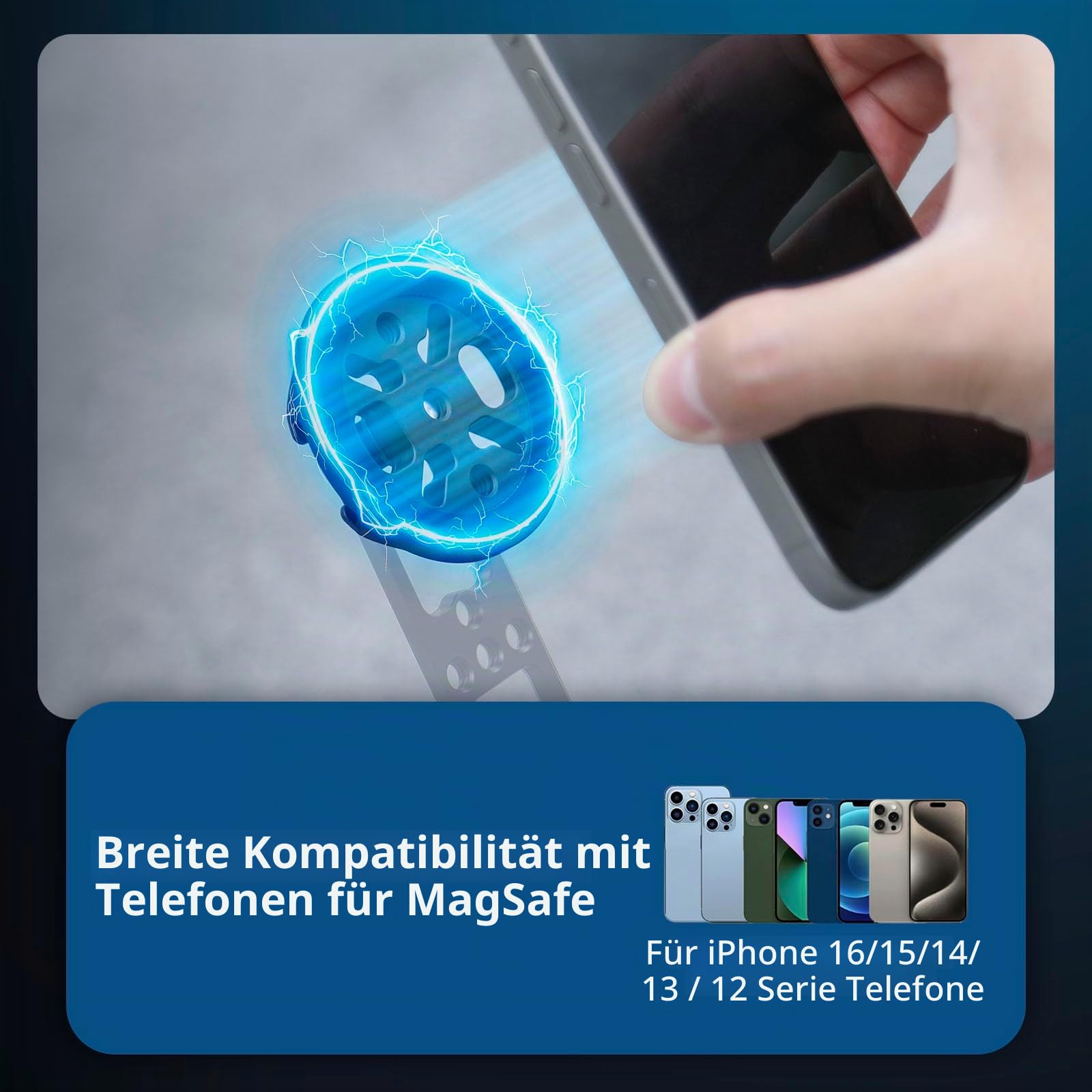 smallrig-5155-magnetische-handyhalterung-magsafe-mit-blitzschuh image 2