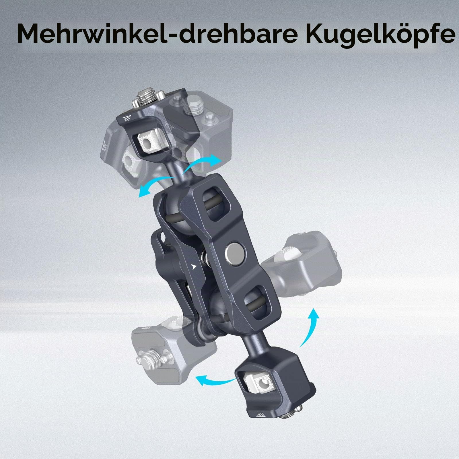 smallrig-magic-arm-3873-dual-ball-head-mit-1-4-20-schrauben-6-kg-88-g image 2