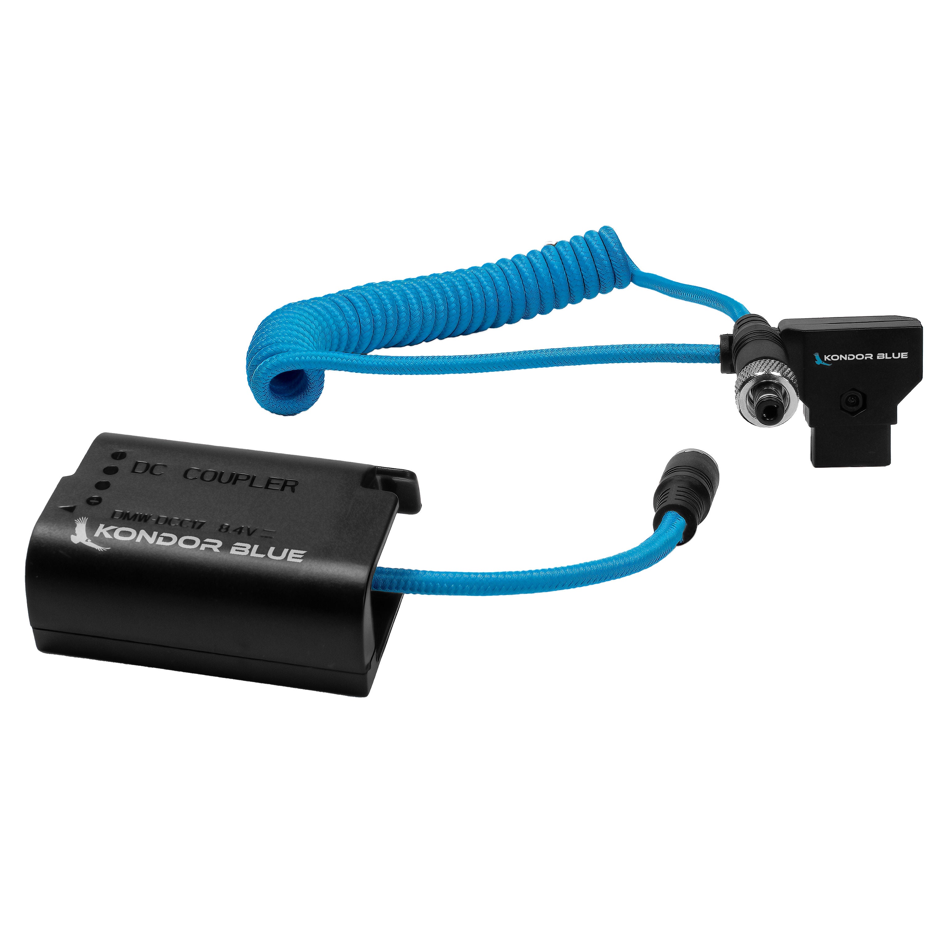 kondor-blue-d-tap-auf-dmw-blk22-dummy-battery-kabel-f-r-panasonic-lumix image 2