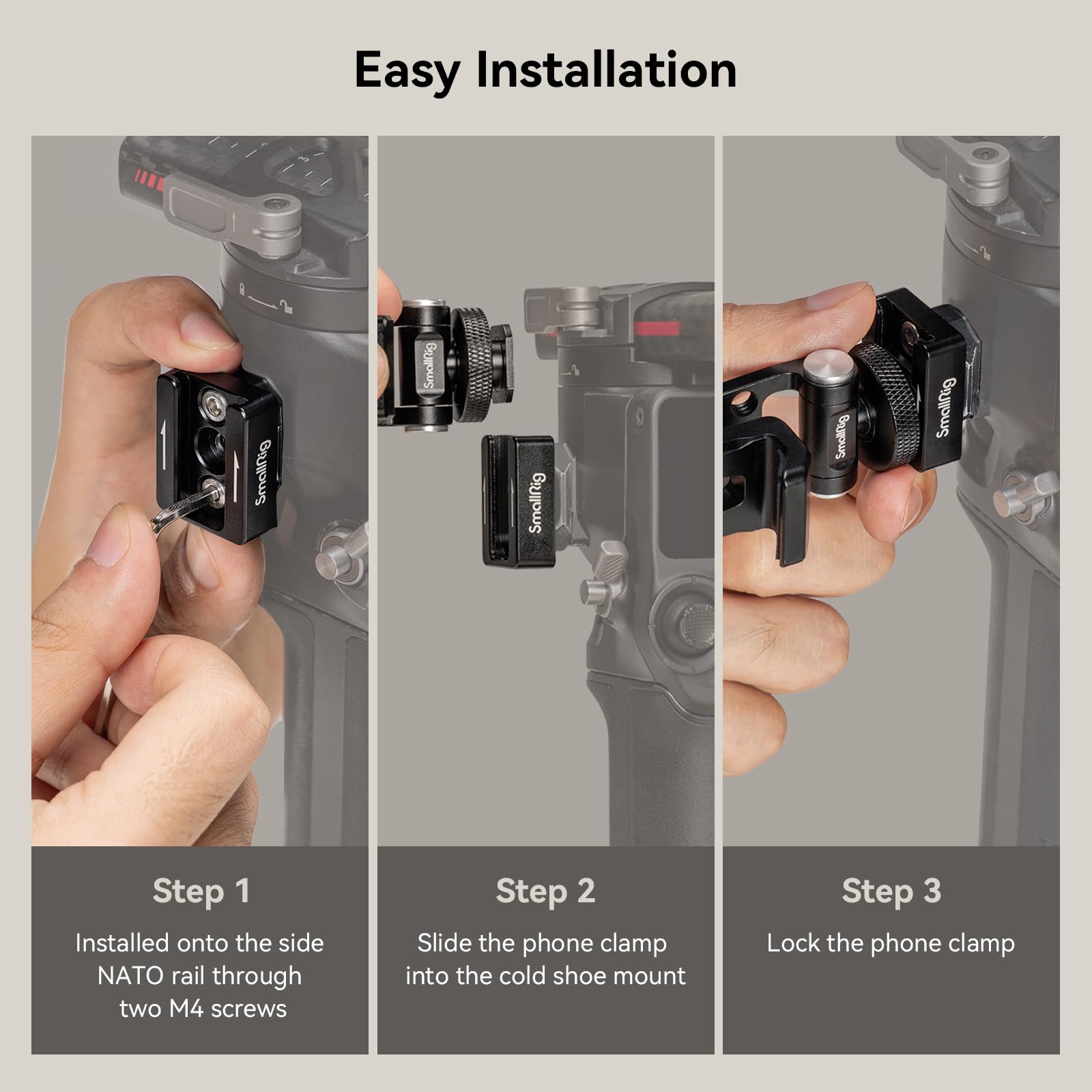 smallrig-4301-universal-phone-tripod-mount-metall-handyhalterung image 5