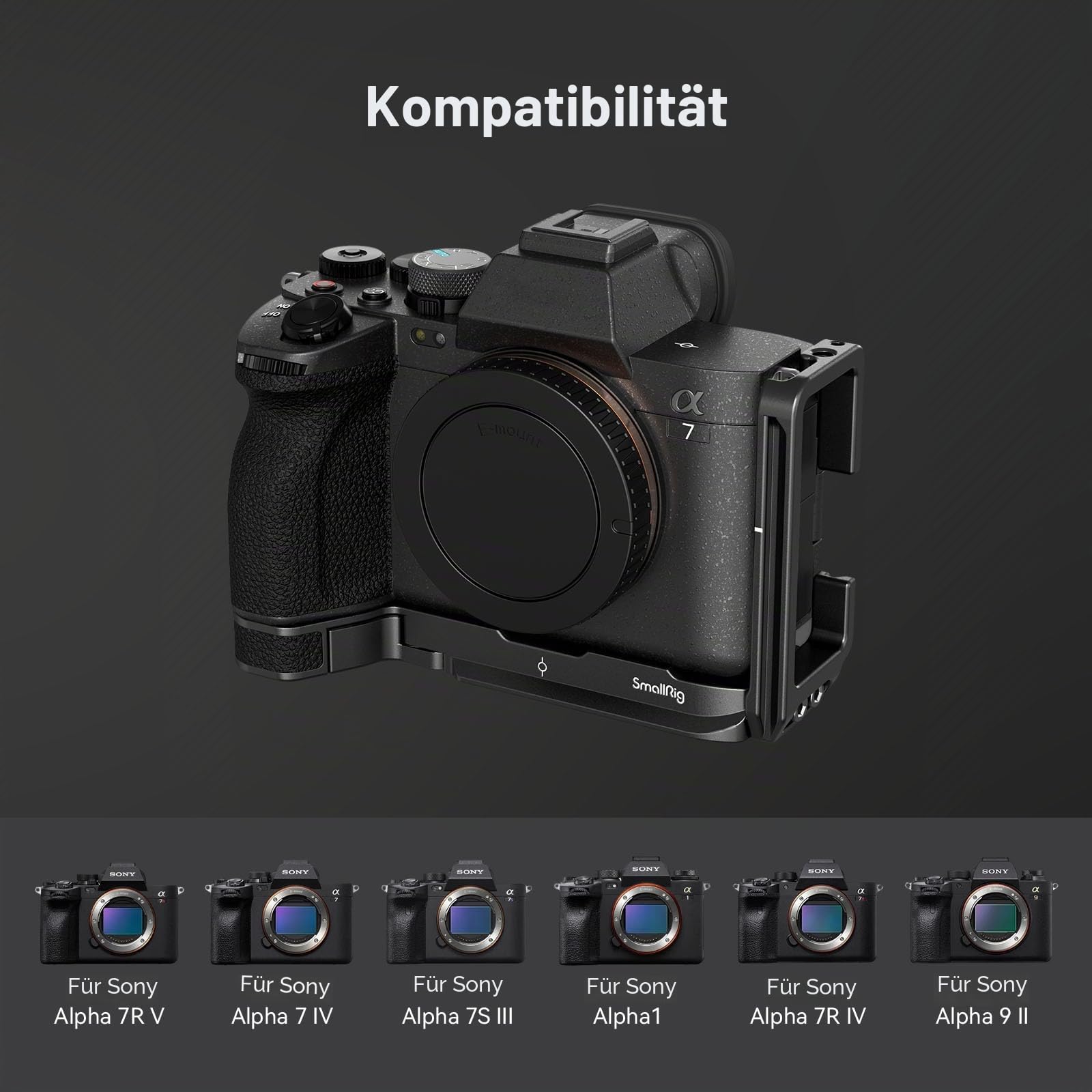 smallrig-3660b-l-bracket-f-r-sony-alpha-7-v-7r-v-7-iv-7r-iv-7s-iii-1-9-ii-arca-l image 2