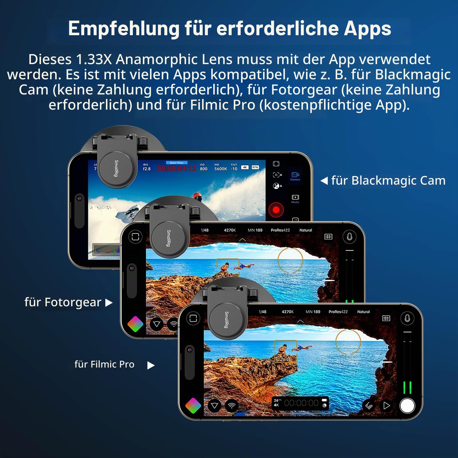 smallrig-4590-1-33x-anamorphot-objektiv-t-mount-2-4-1-f-r-smartphone image 2