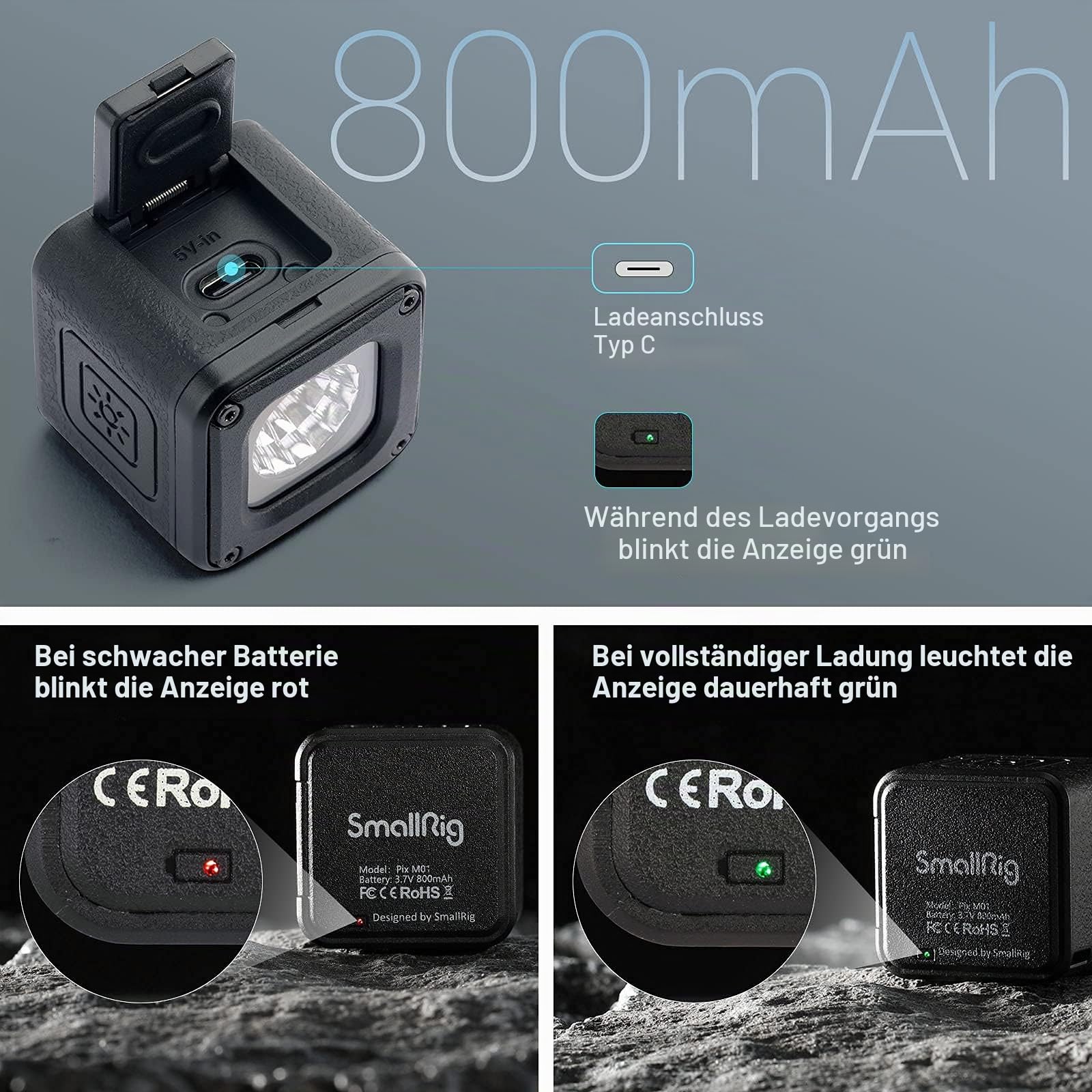 smallrig-rm01-mini-cube-led-videolicht-3er-set-5600k-mit-filtern image 5