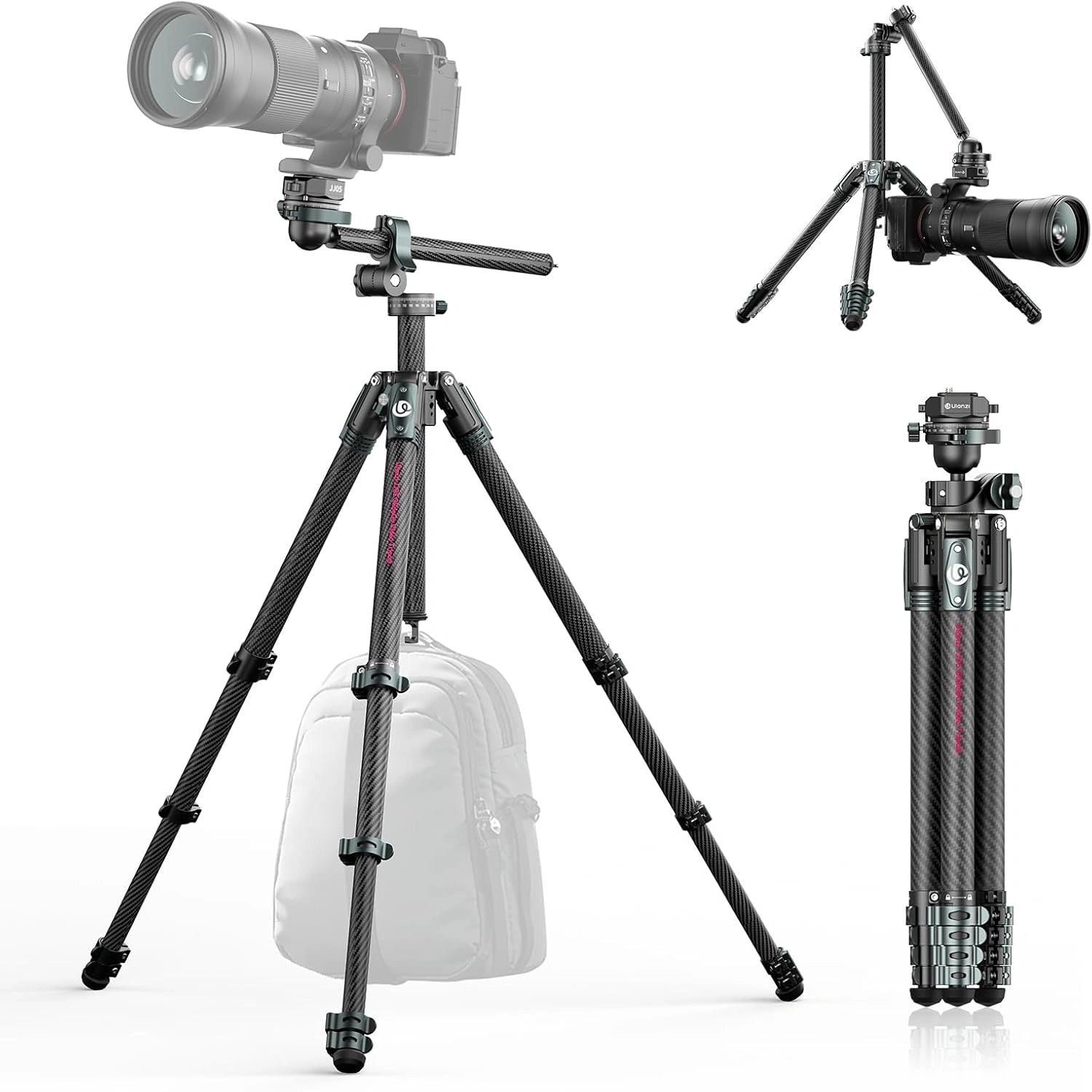 ulanzi-jj05-glidego-video-tripod-reise-stativ-f-r-outdoor image 2