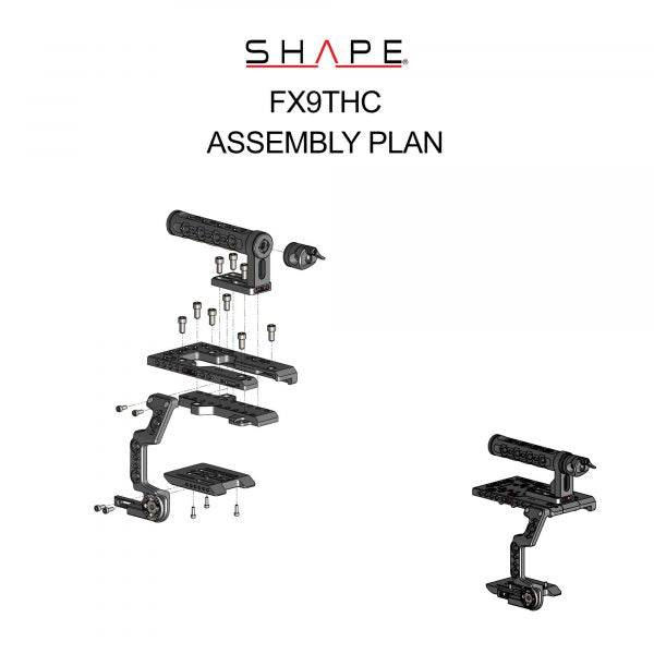 shape-sony-pxw-fx9-kamera-cage-mit-top-handle image 8