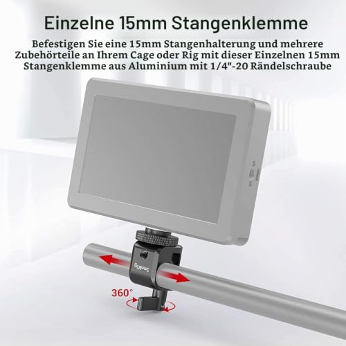 smallrig-860b-single-rod-clamp-stabklemme-f-r-15-mm-stange-mit-1-4-gewinde image 8