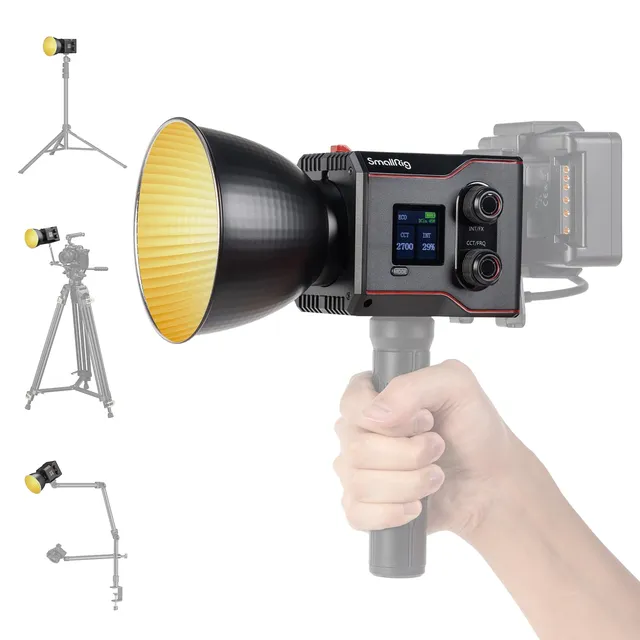 smallrig-rc-60b-4518b-cob-led-videoleuchte-bi-color-mit-akku-lite-edition image 1