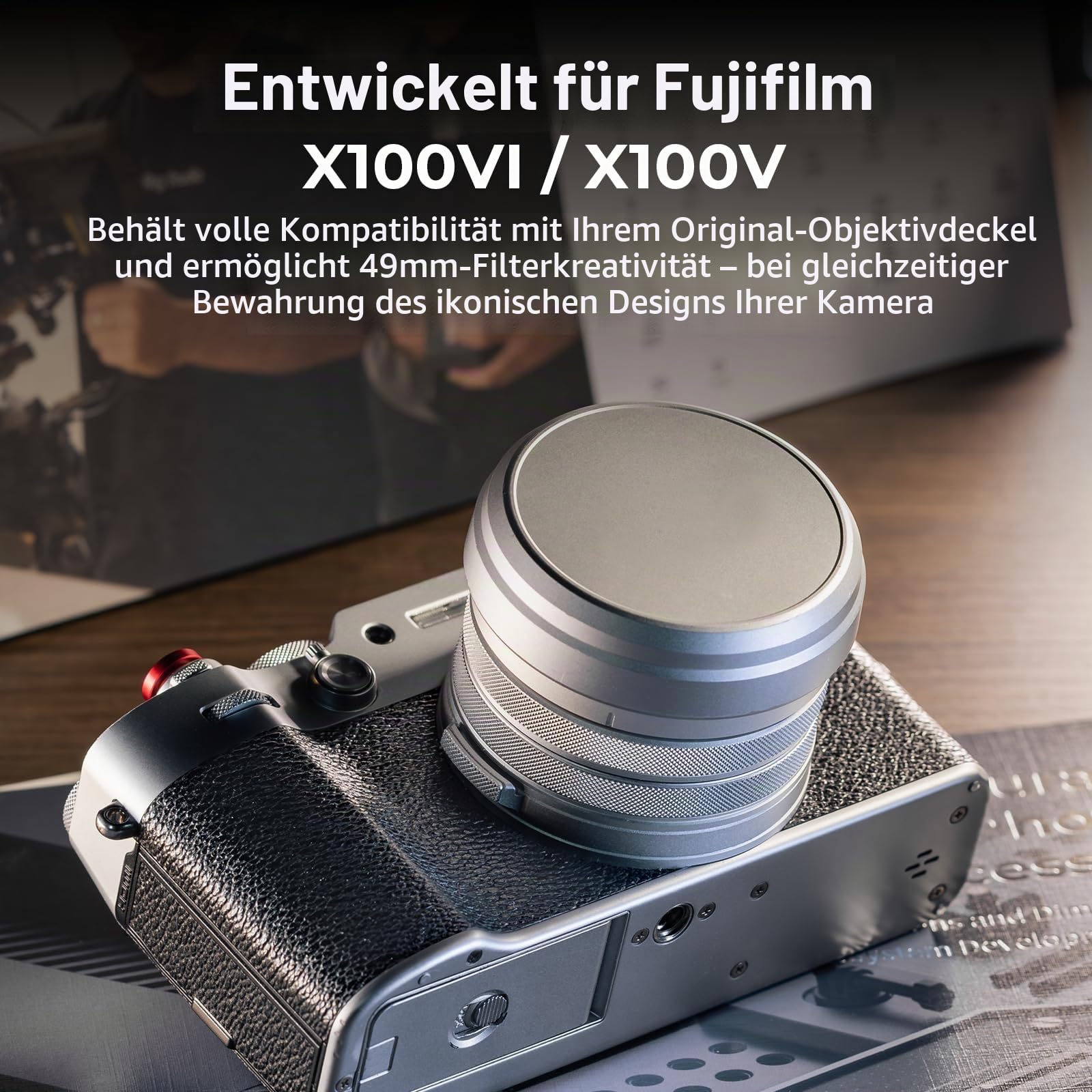 smallrig-5849-gegenlichtblende-silber-f-r-fujifilm-x100vi-x100v-mit-49mm-adapter image 2