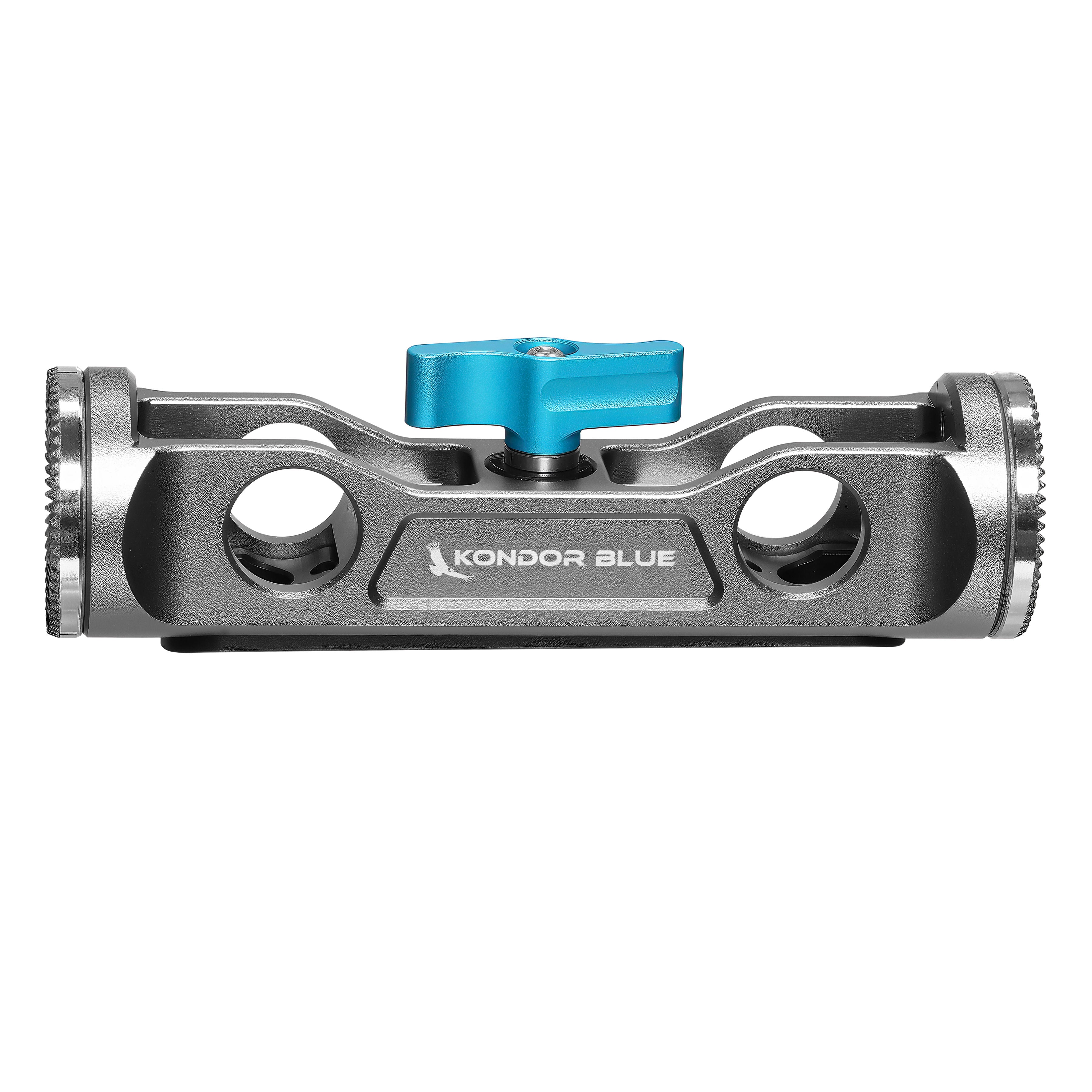kondor-blue-dual-rosette-clamp-15mm-dual-rod-klemme image 2