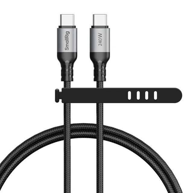 smallrig-4908-usb-c-auf-usb-c-kabel-240w-pd-3-1-1-m-geflochten image 1