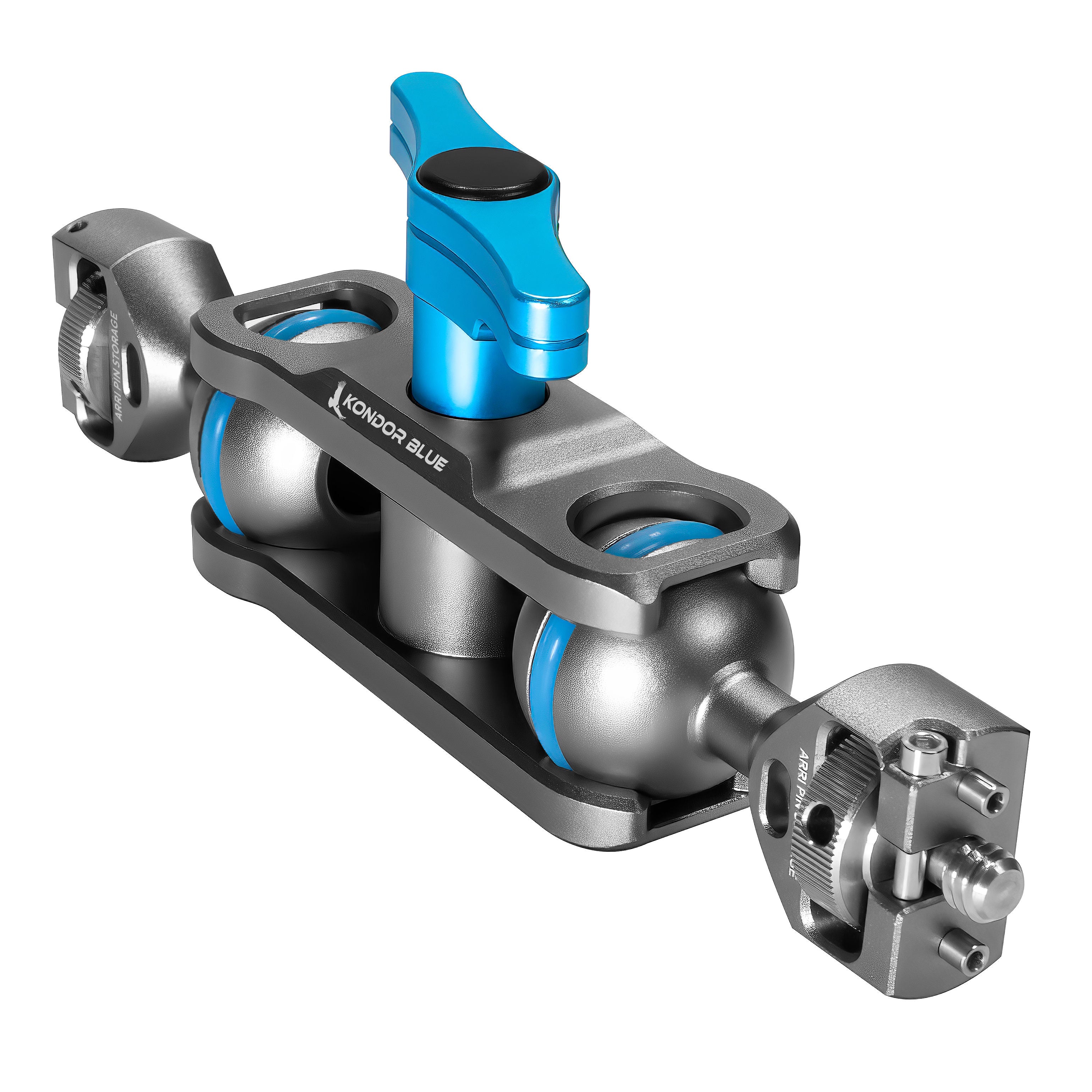 kondor-blue-cine-magic-arm-double-ballhead-1-4-friction-arm-f-r-monitor image 2