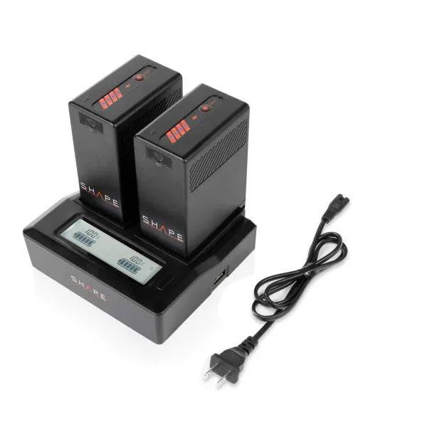 shape-sony-bp-u65-akku-kit-mit-dual-lcd-charger-f-r-fx9-fs7-fs5 image 1