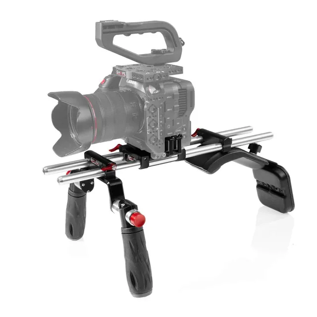 shape-canon-c70-schulterst-tze-shoulder-mount-mit-adapterplatte-und-18-15-mm-rod image 1