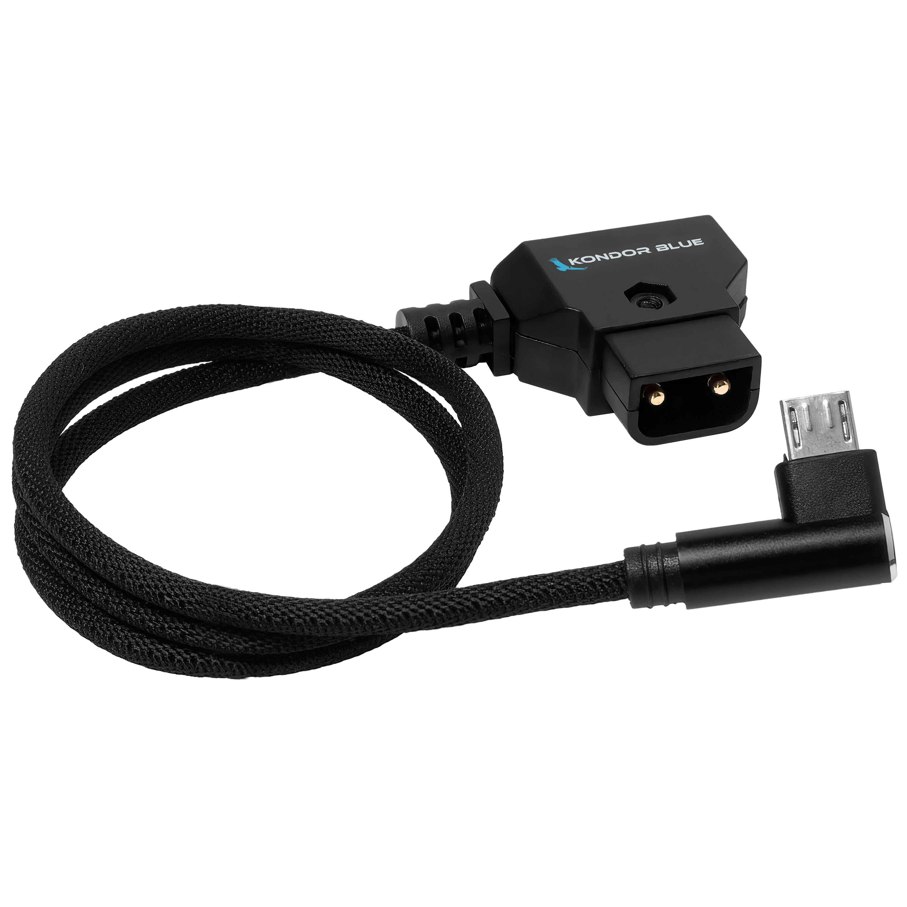 kondor-blue-d-tap-auf-micro-usb-kabel-18-zoll-right-angle-f-r-nucleus-nano image 2