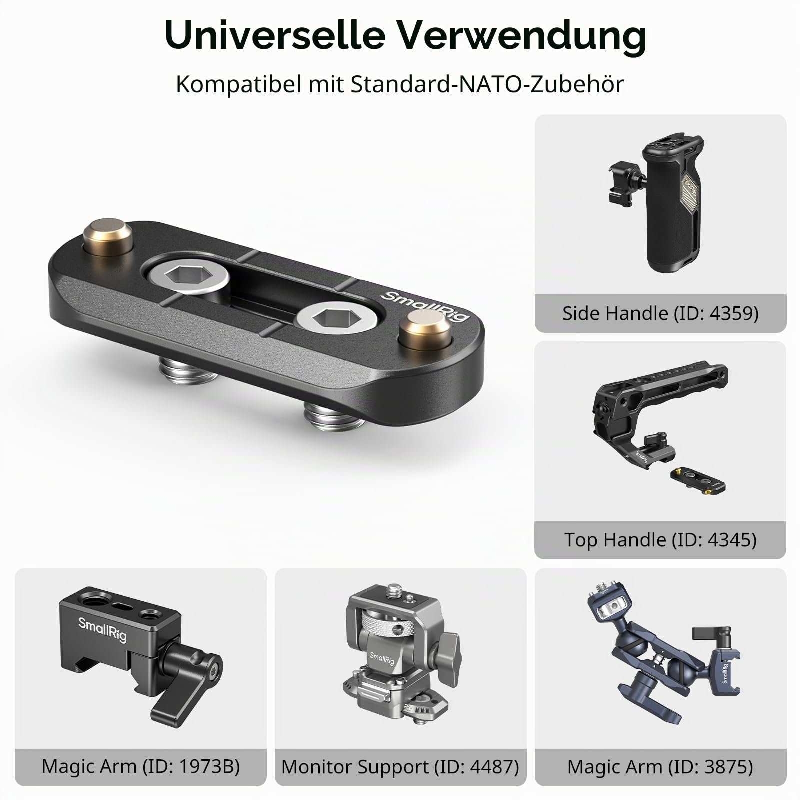 smallrig-nato-rail-mini-quick-release-2172b image 2