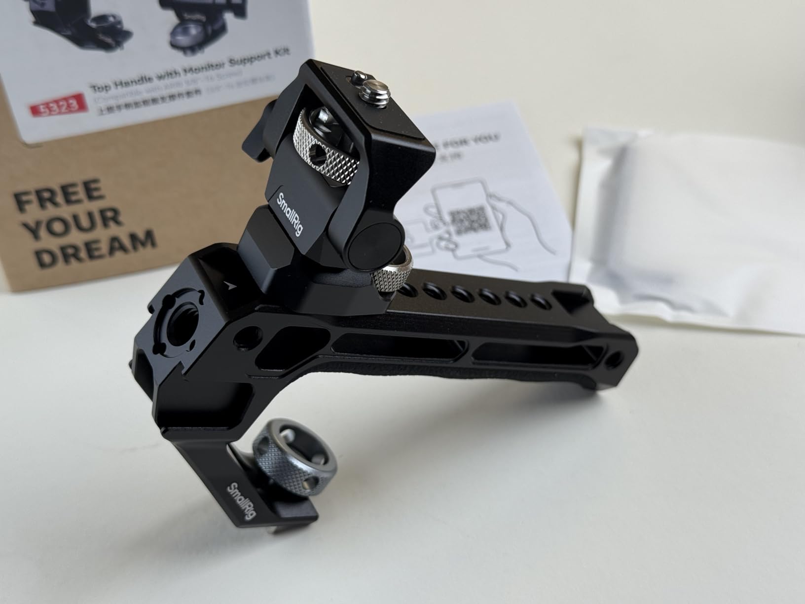 Griff top, Arm zu schwach für 7"