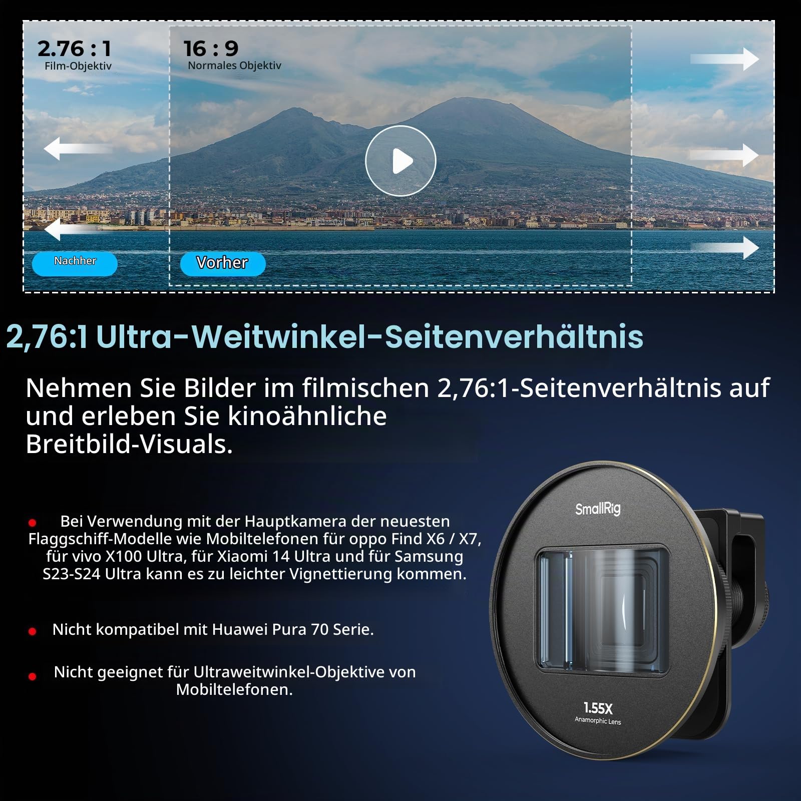 smallrig-3578b-1-55x-anamorphotisches-objektiv-mit-t-mount-clip-f-r-smartphone image 3