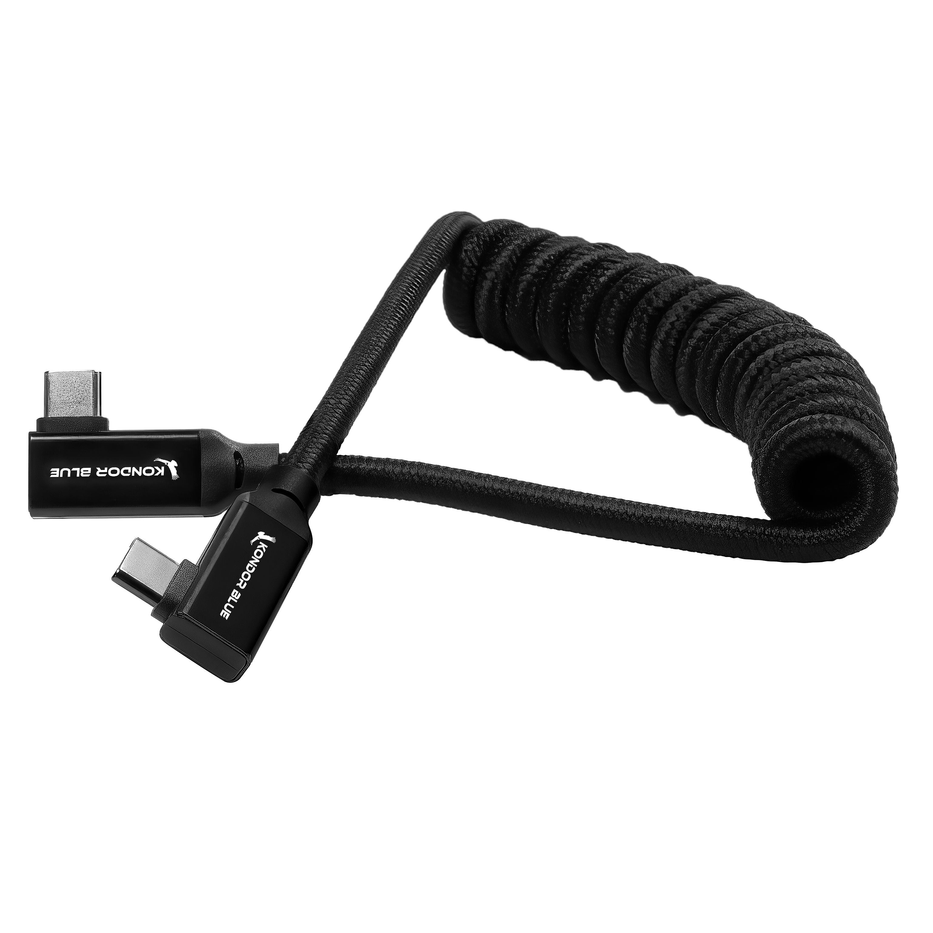 kondor-blue-12-24-coiled-usb-c-3-2-right-angle-kabel-20gb-s-100w image 6