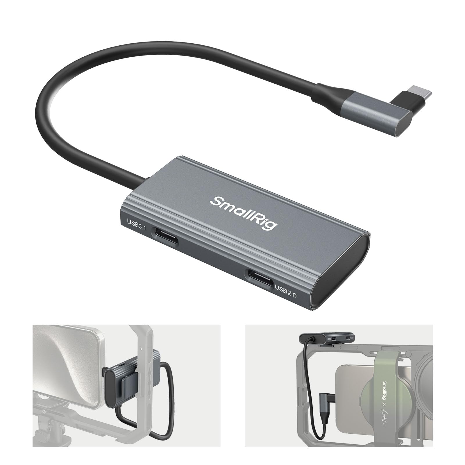 smallrig-4-in-1-usb-c-hub-mit-cold-shoe-mount-f-r-iphone-15-bis-17-4598 image 1