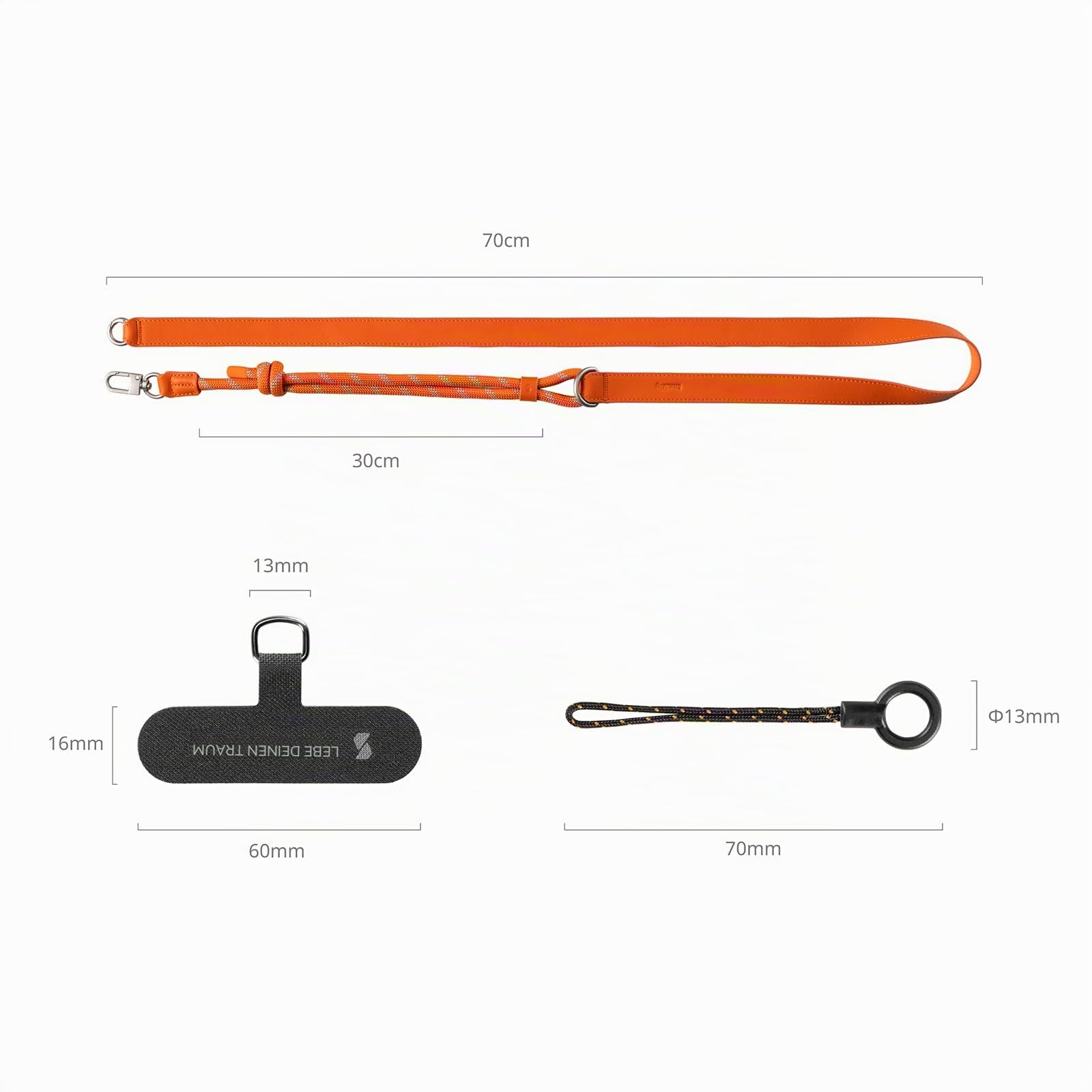 smallrig-handy-schultergurt-umh-ngeband-leder-nylon-orange-5300 image 8