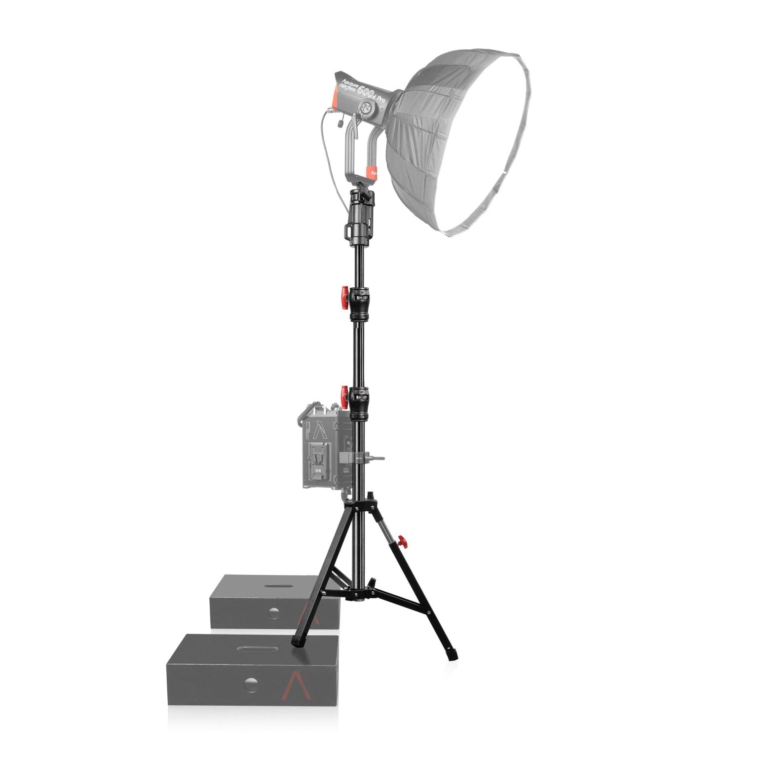 shape-low-boy-double-riser-stand-6-9-lichtstativ image 6