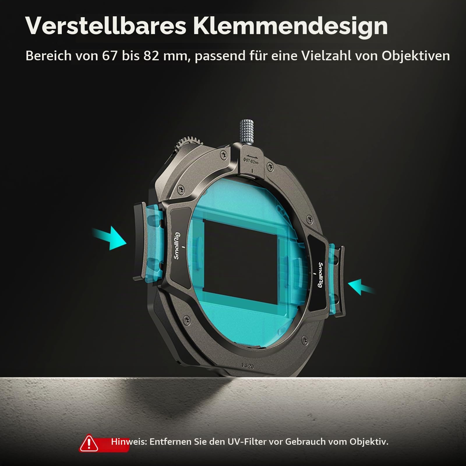 smallrig-4409-matte-box-mit-67-82-mm-klemme-und-4x5-65-filterrahmen image 2