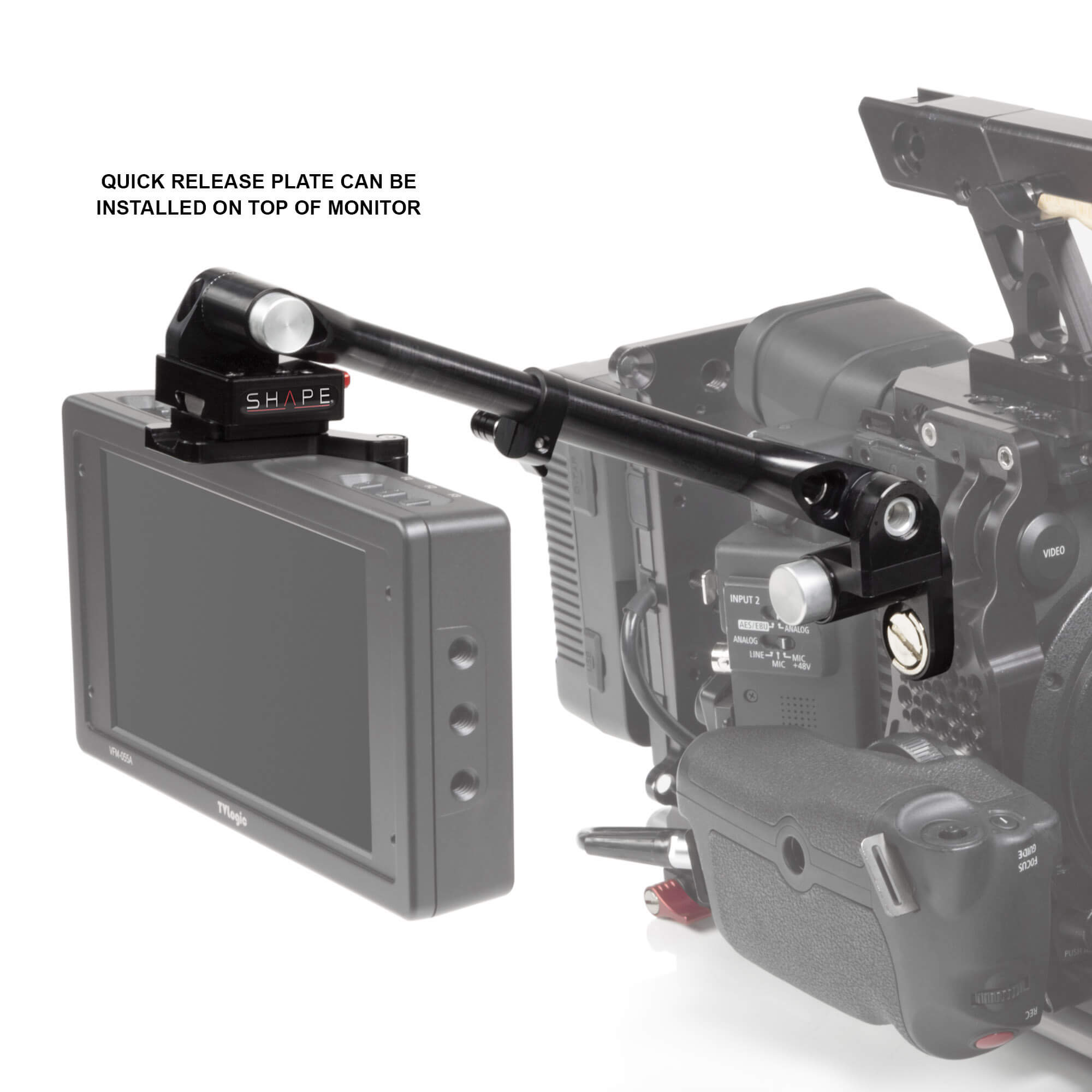 shape-teleskop-push-button-magic-arm-mit-mini-quick-release-plate-bis-5-lbs image 5