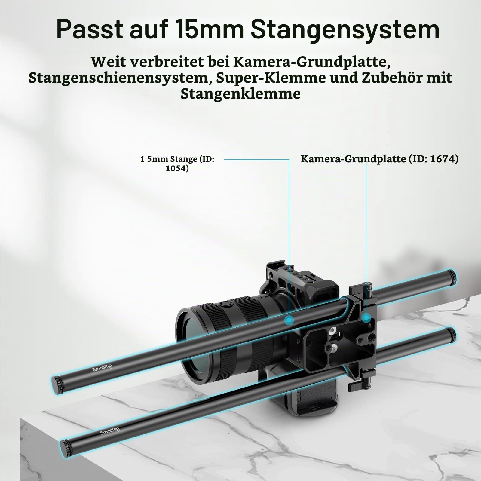 smallrig-1054-15mm-rod-set-40-cm-aluminium-schwarz-2-st-ck image 3
