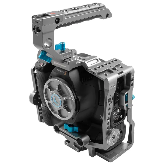 kondor-blue-bmpcc-6k-pro-6k-g2-cage-mit-battery-grip image 1