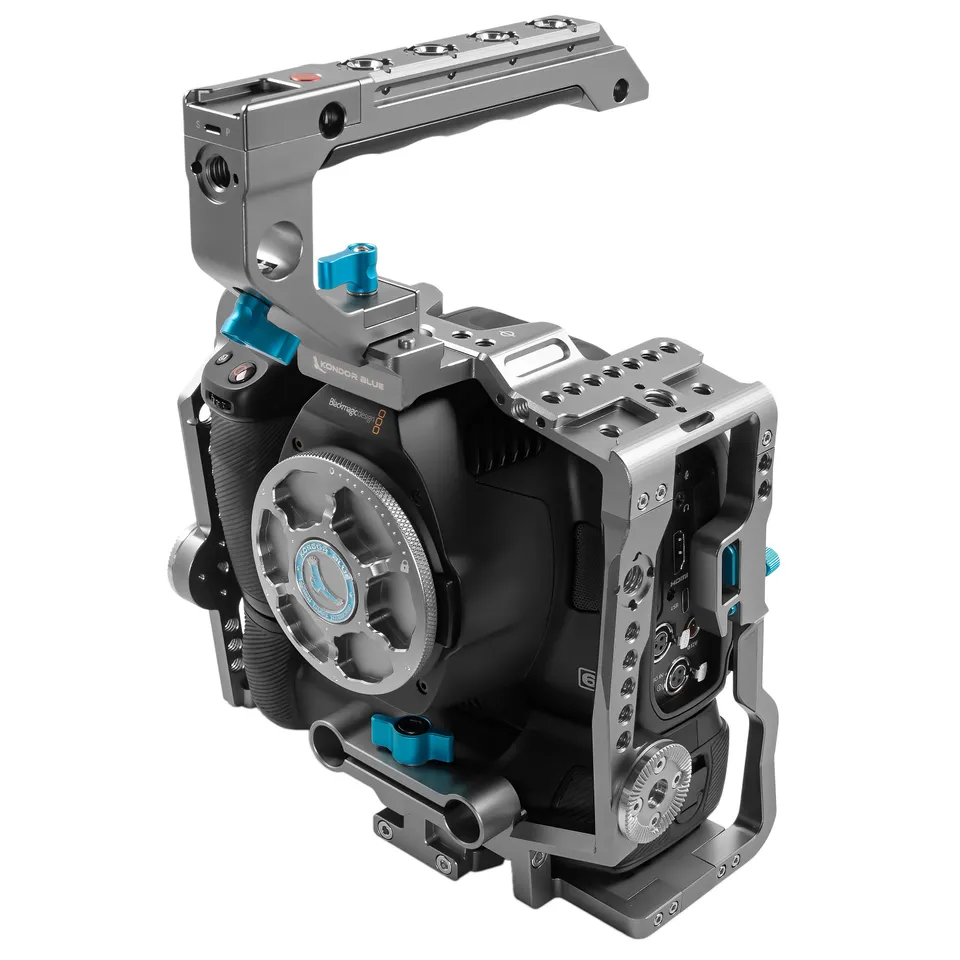 kondor-blue-bmpcc-6k-pro-6k-g2-cage-mit-battery-grip image 1