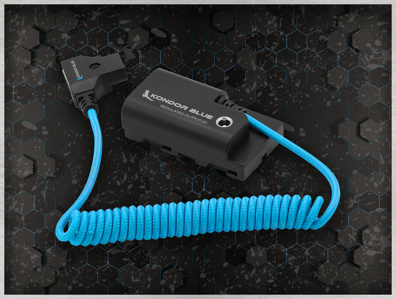 kondor-blue-d-tap-auf-sony-l-serie-npf-dummy-battery-kabel-8v image 2