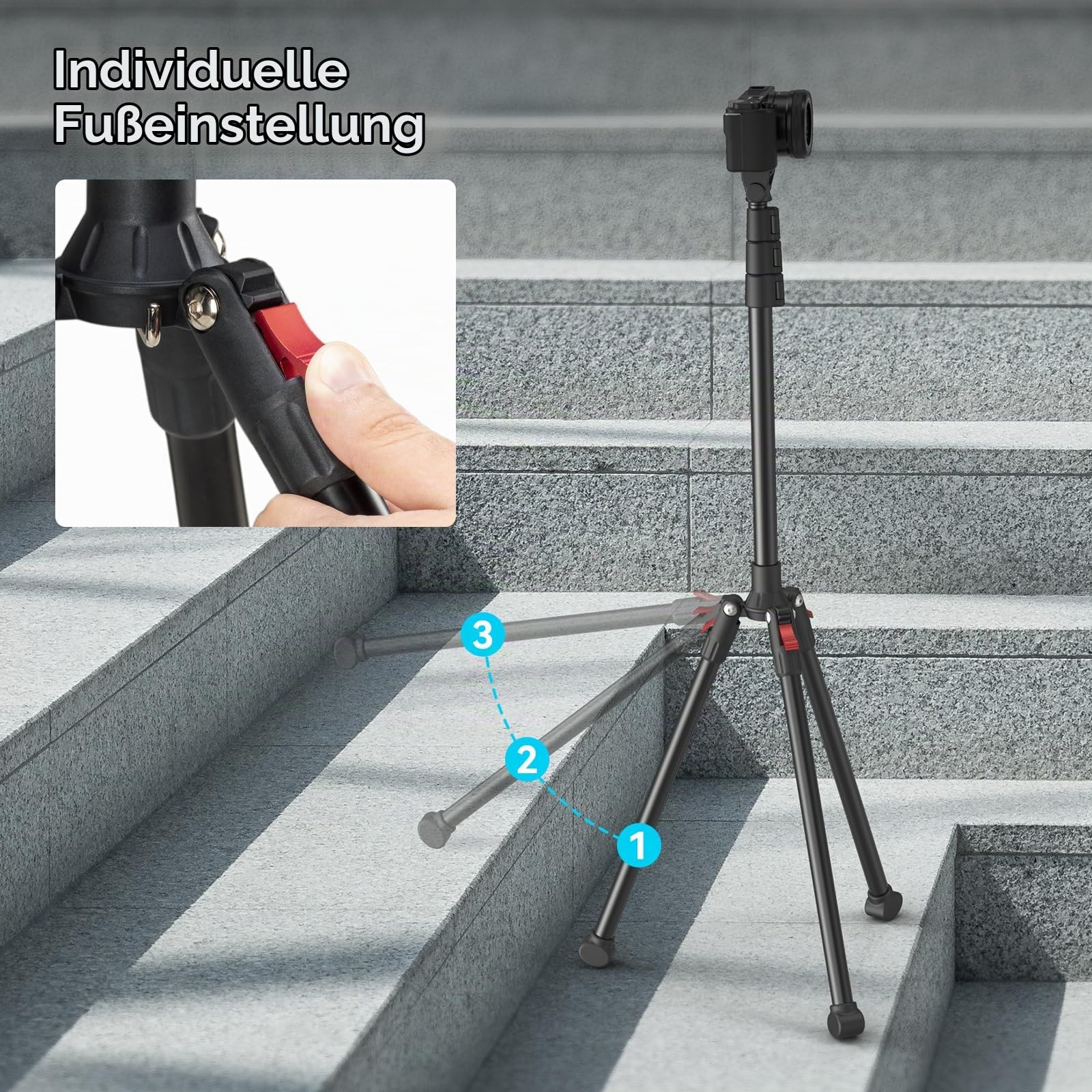 smallrig-encore-pt-30-4363-phone-tripod-170cm-stativ-mit-fernbedienung image 5