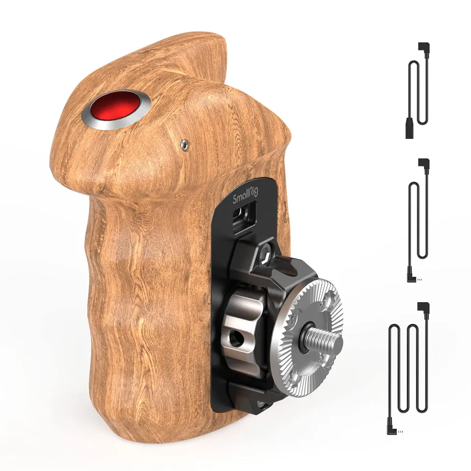 smallrig-3324-rosette-seitengriff-mit-start-stopp-fernausl-ser-holzgriff image 1