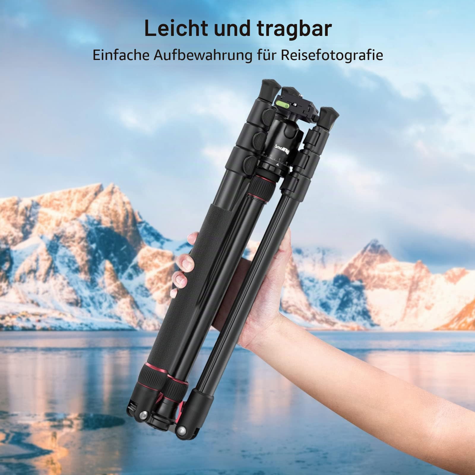 smallrig-3935-faltbares-aluminium-kamera-stativ-71-zoll-mit-kugelkopf image 8