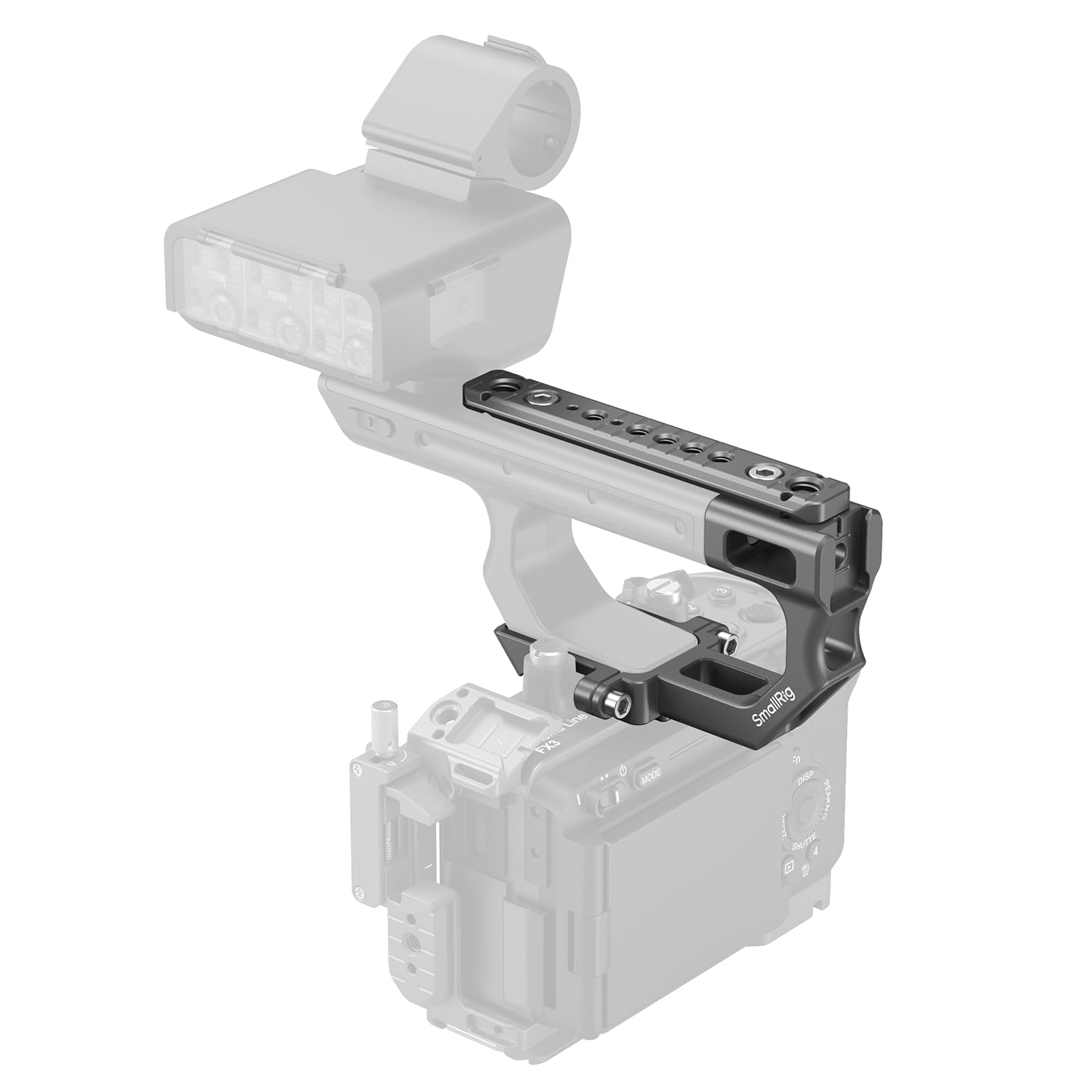 smallrig-4830-montageplatten-verl-ngerungssatz-f-r-sony-fx3-fx30-xlr-griff-mit-h image 1
