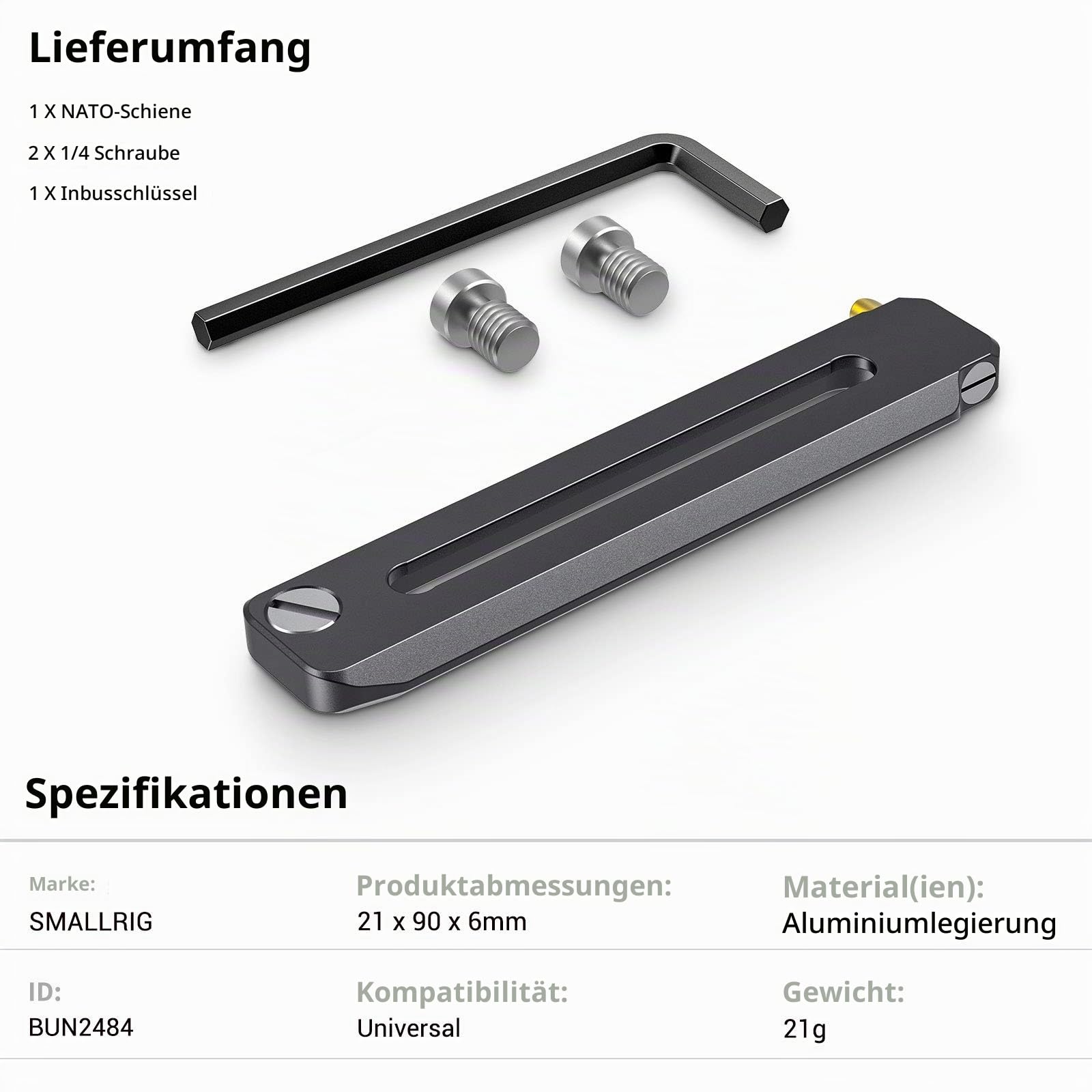 smallrig-2484b-nato-rail-90-mm-low-profile-schiene image 6