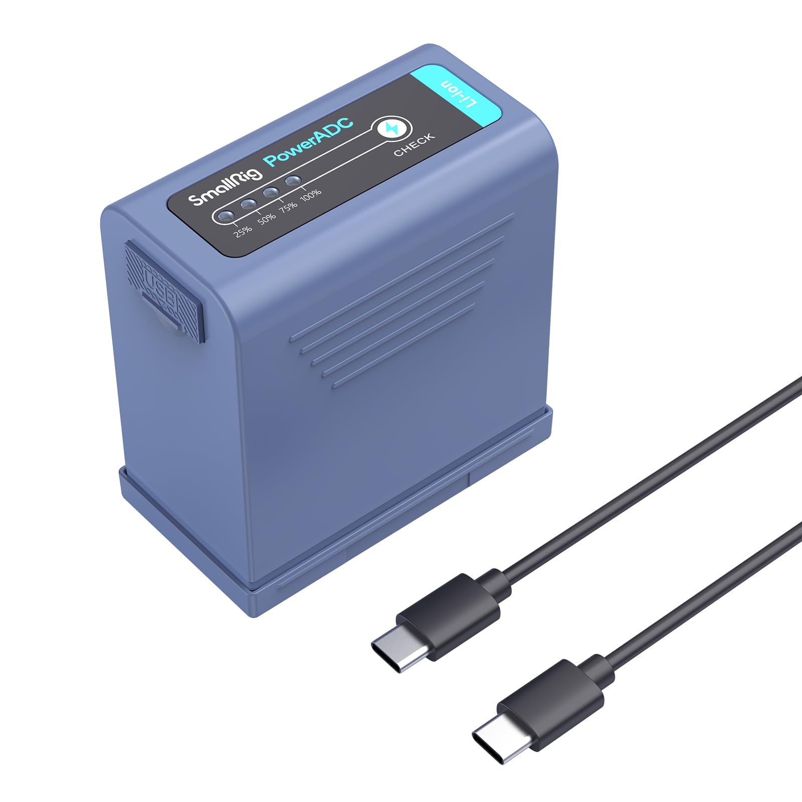 smallrig-np-f970-akku-4267-10500mah-kamera-akku-mit-usb-c-f-r-sony-np-f-serie image 1
