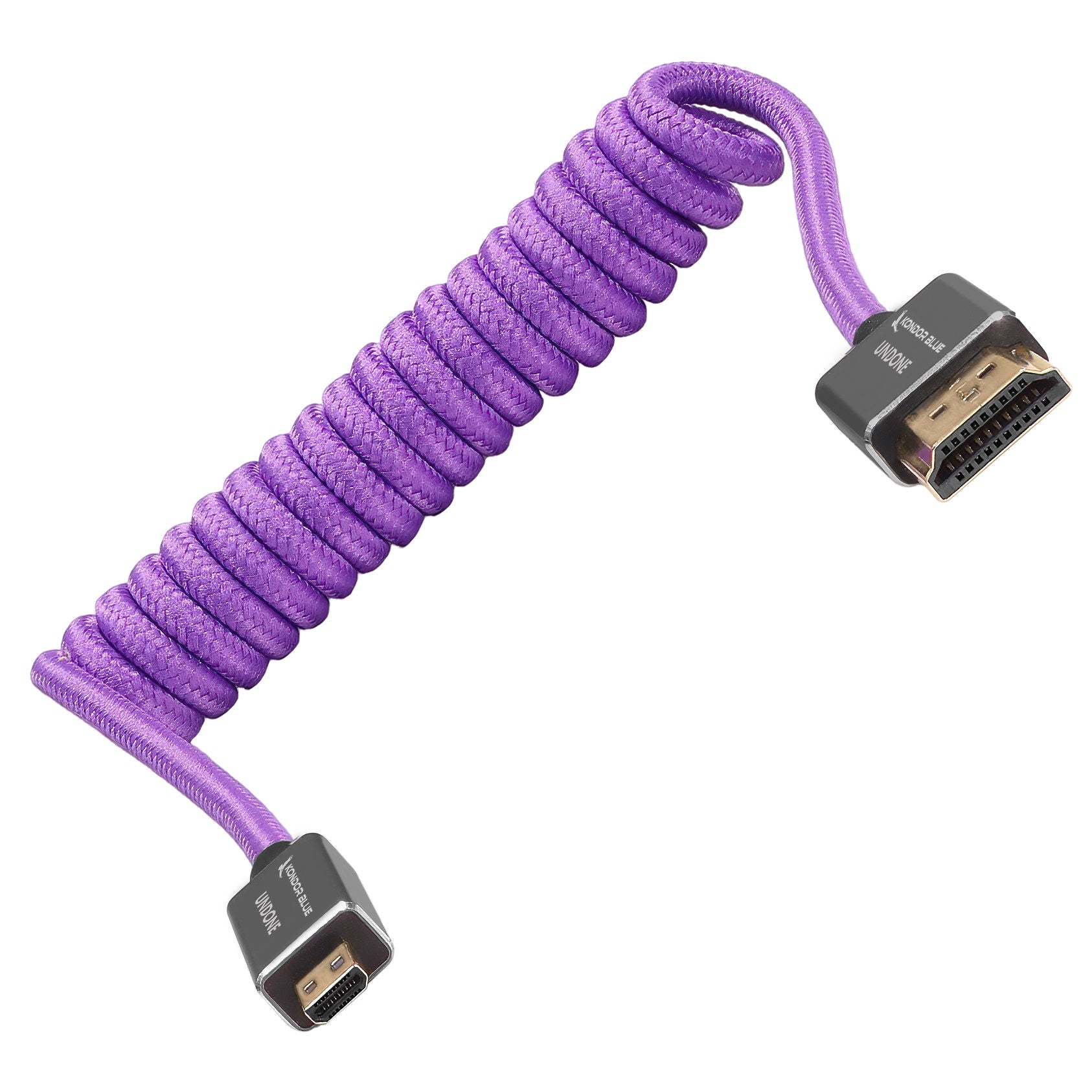 kondor-blue-gerald-undone-mk2-micro-hdmi-auf-hdmi-spiralkabel-12-24-lila image 2