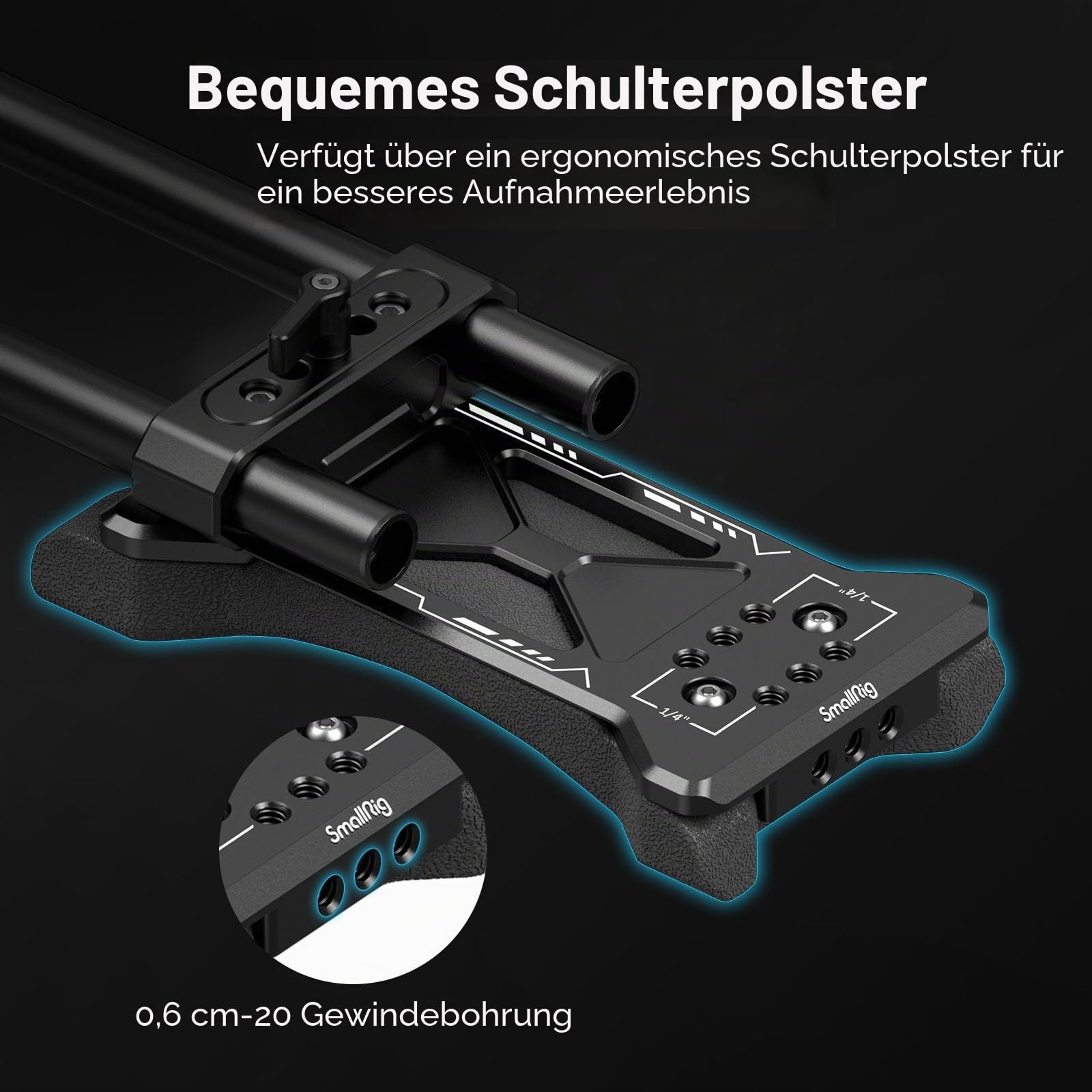 smallrig-2896c-basic-schulter-rig-schulter-set-f-r-dslr-und-spiegellose-kameras image 5