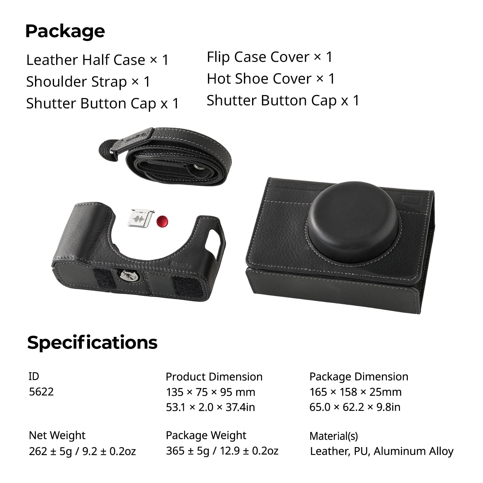 smallrig-5622-ledertaschen-set-echtleder-schwarz-f-r-fujifilm-x100vi image 8